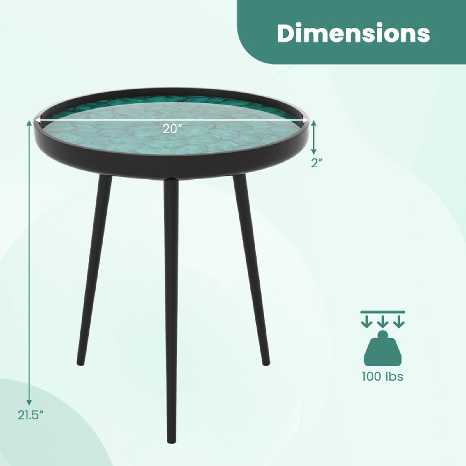 SUGIFT LW038SUGHY389 End-Tables - View #3