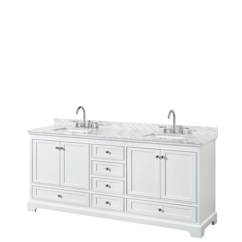 Corner Doble Sink Vanity - 30 Most Outstanding Bathroom Vanity With ...