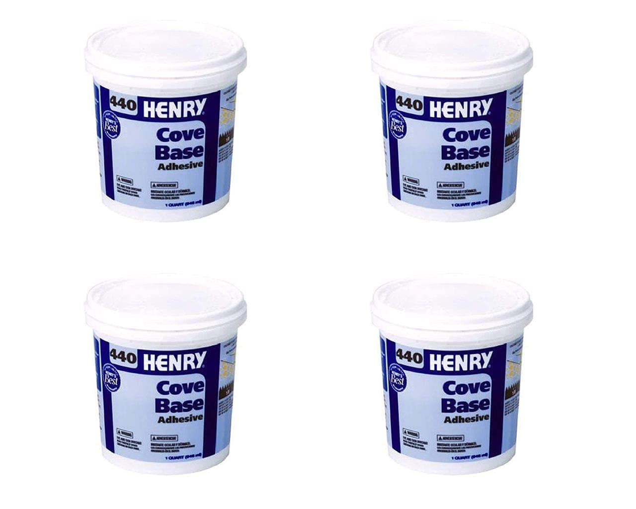Henry  WW Company 12109 QT #440 Cove Adhesive Beige (Four Pack)