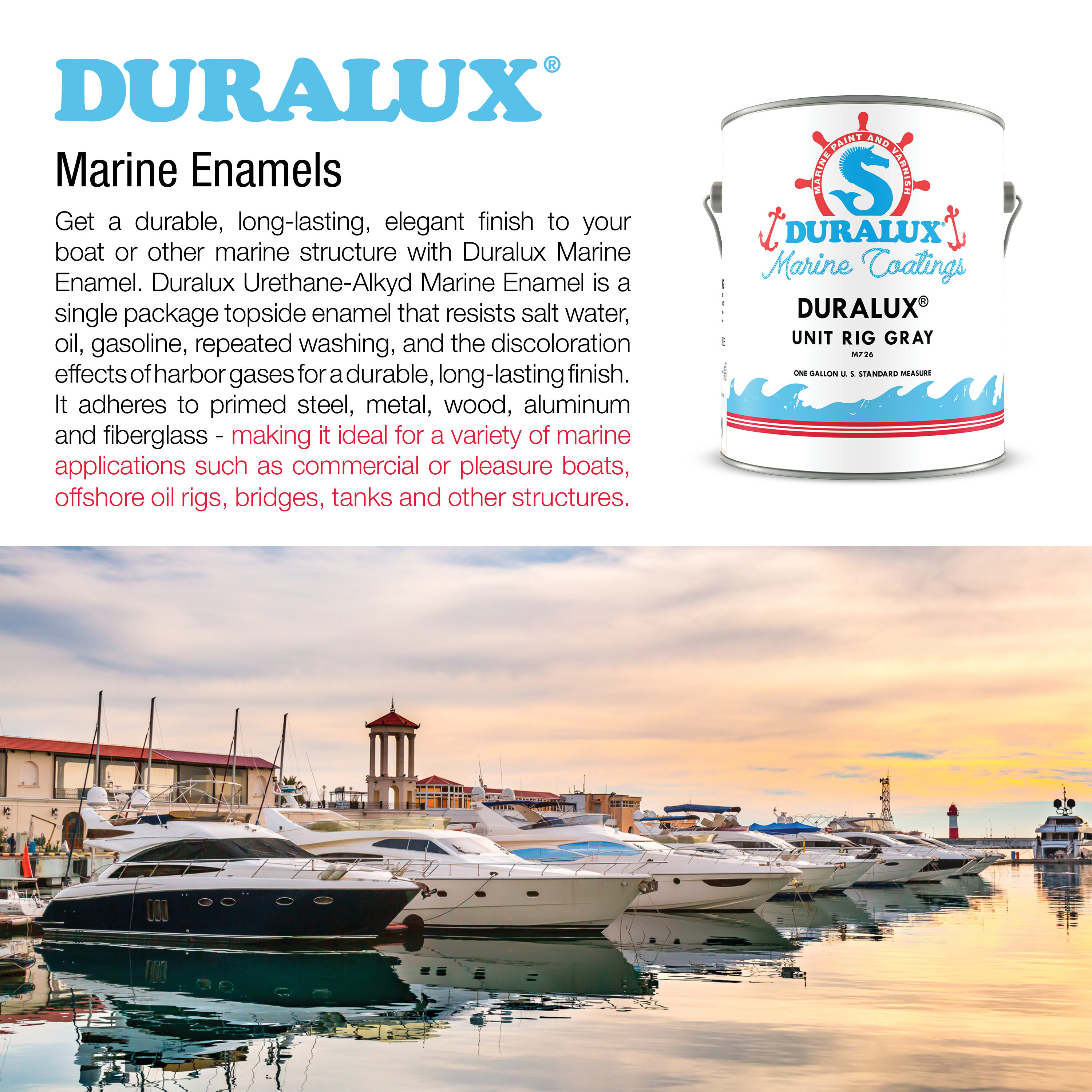 Duralux M726-1 Marine-Paint - View #2
