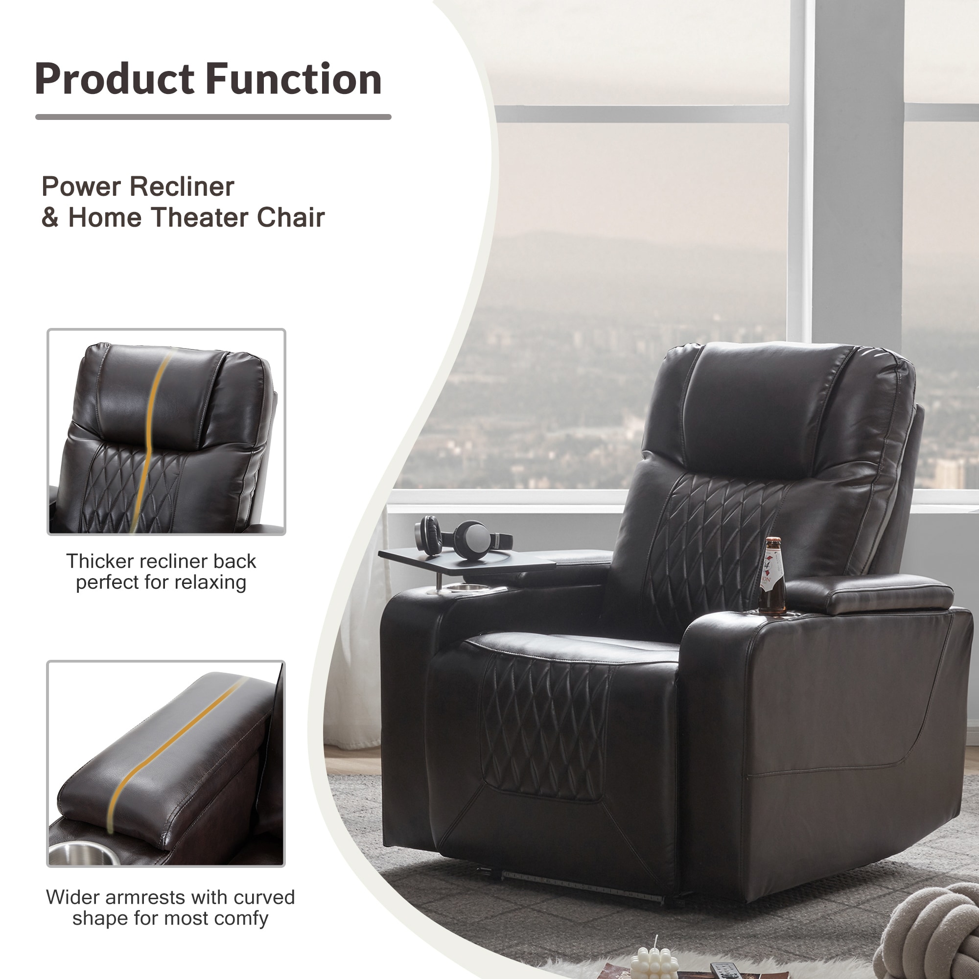 Cooliving LPP038535BAA recliners - View #13