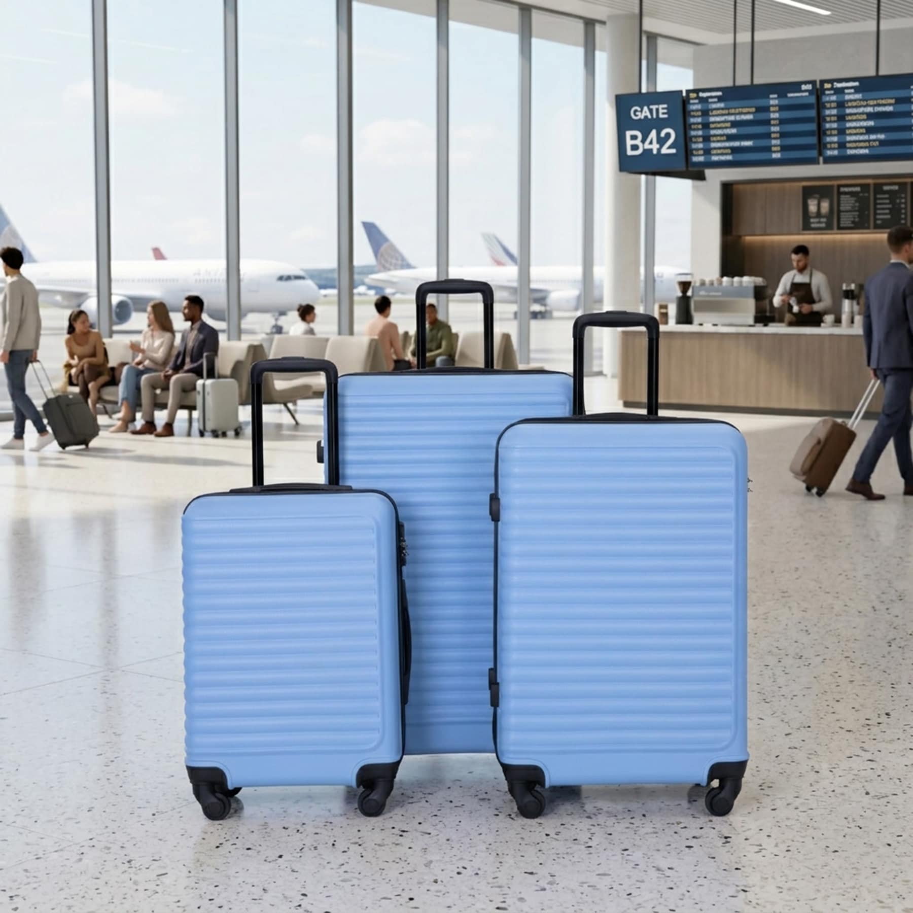 SINOFURN SYD9400012BL Luggage-And-Luggage-Sets - View #2
