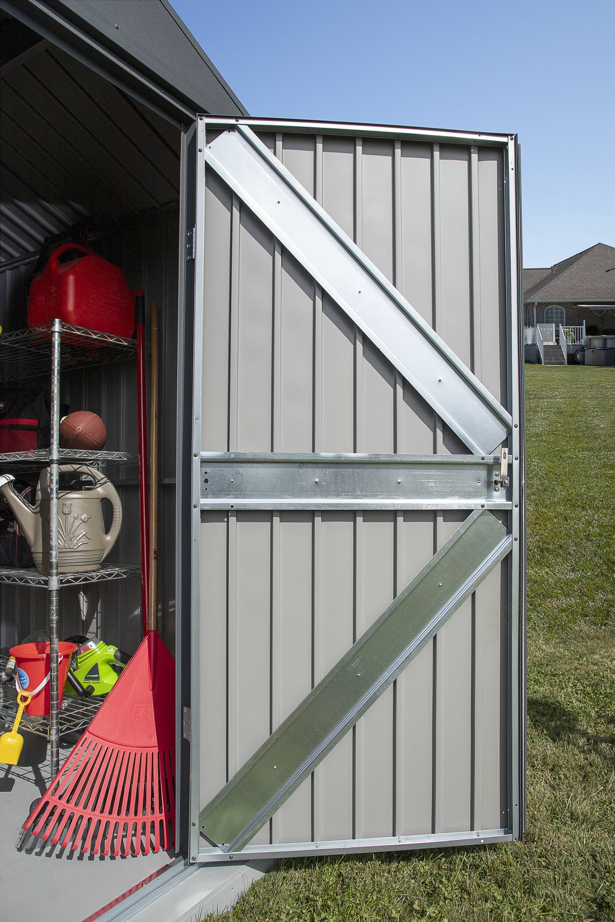 Arrow EG1412AN Metal-Storage-Buildings-Sheds - View #8