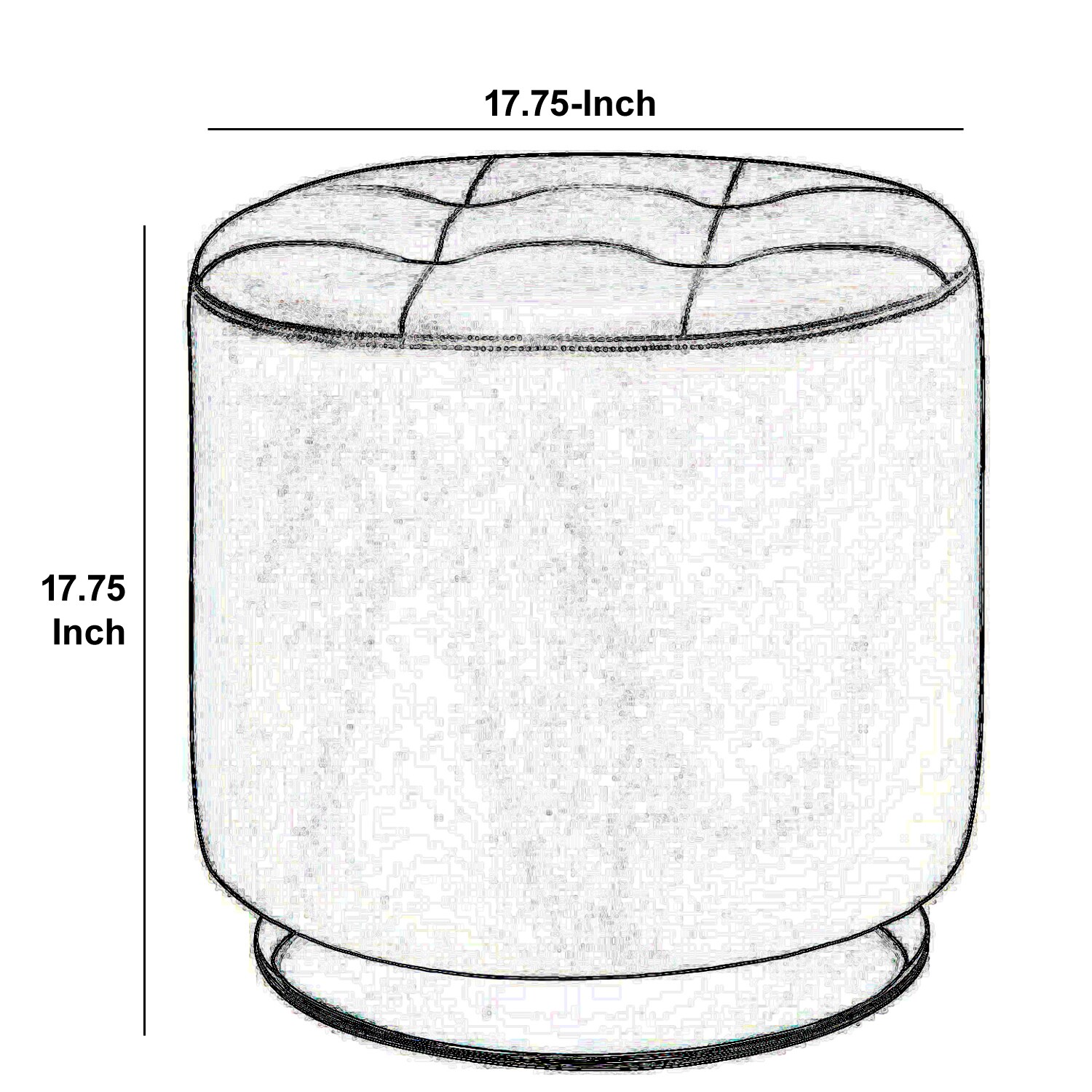 Benzara BM206528 Indoor-Ottomans - View #5