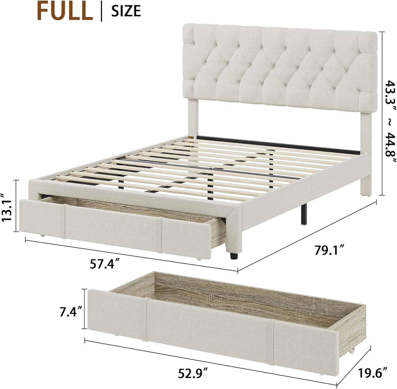 Qeetex LHF-BED-PHO-158MO7U0 beds - View #2