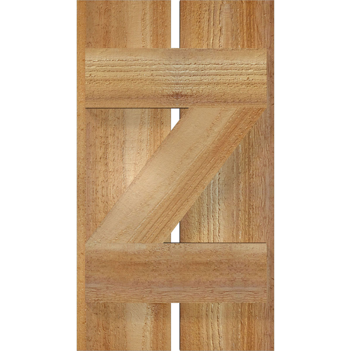 Ekena Millwork RBS06Z11X020RWR Exterior-Shutters - View #5