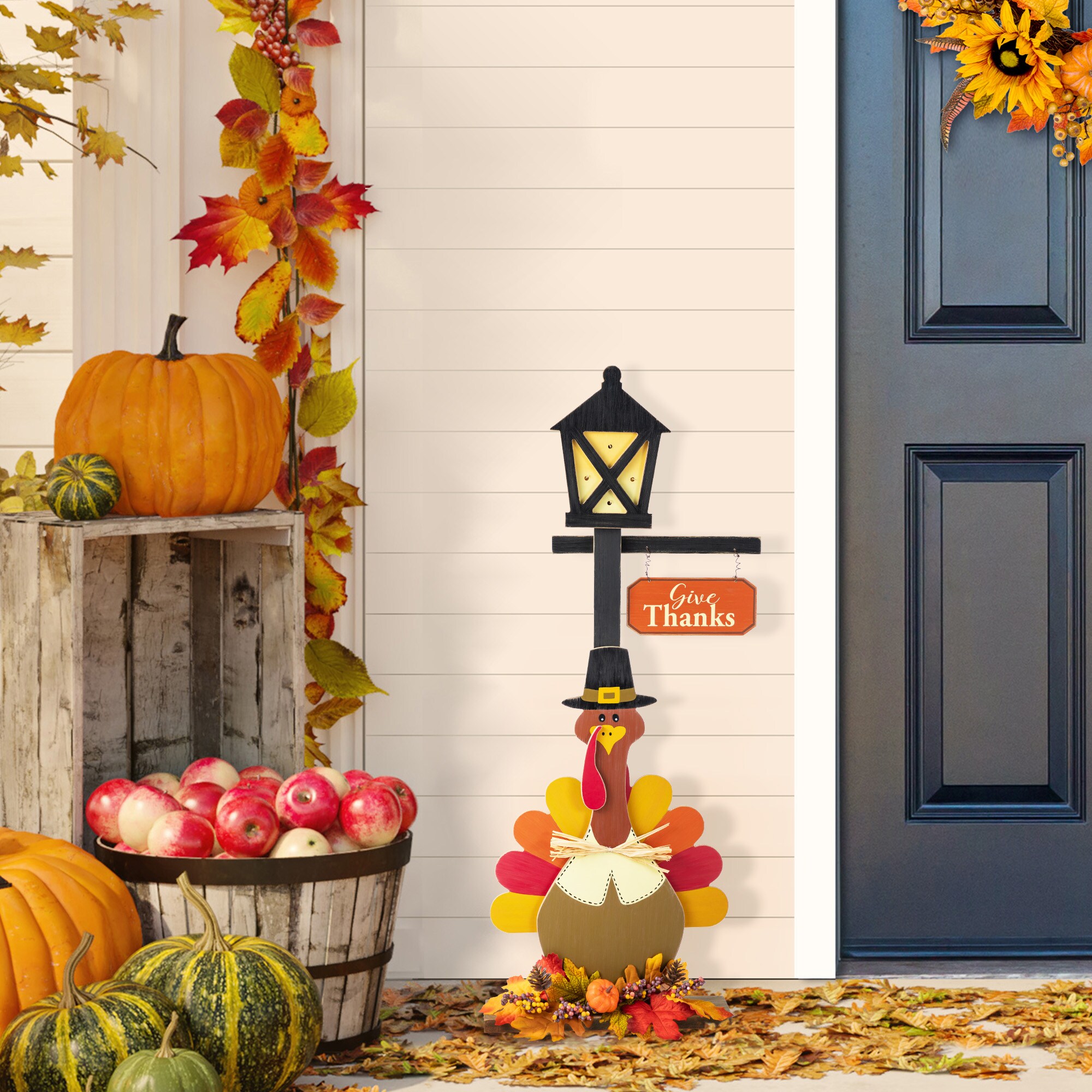Glitzhome 2006100023 Indoor-Thanksgiving-Decor - View #7