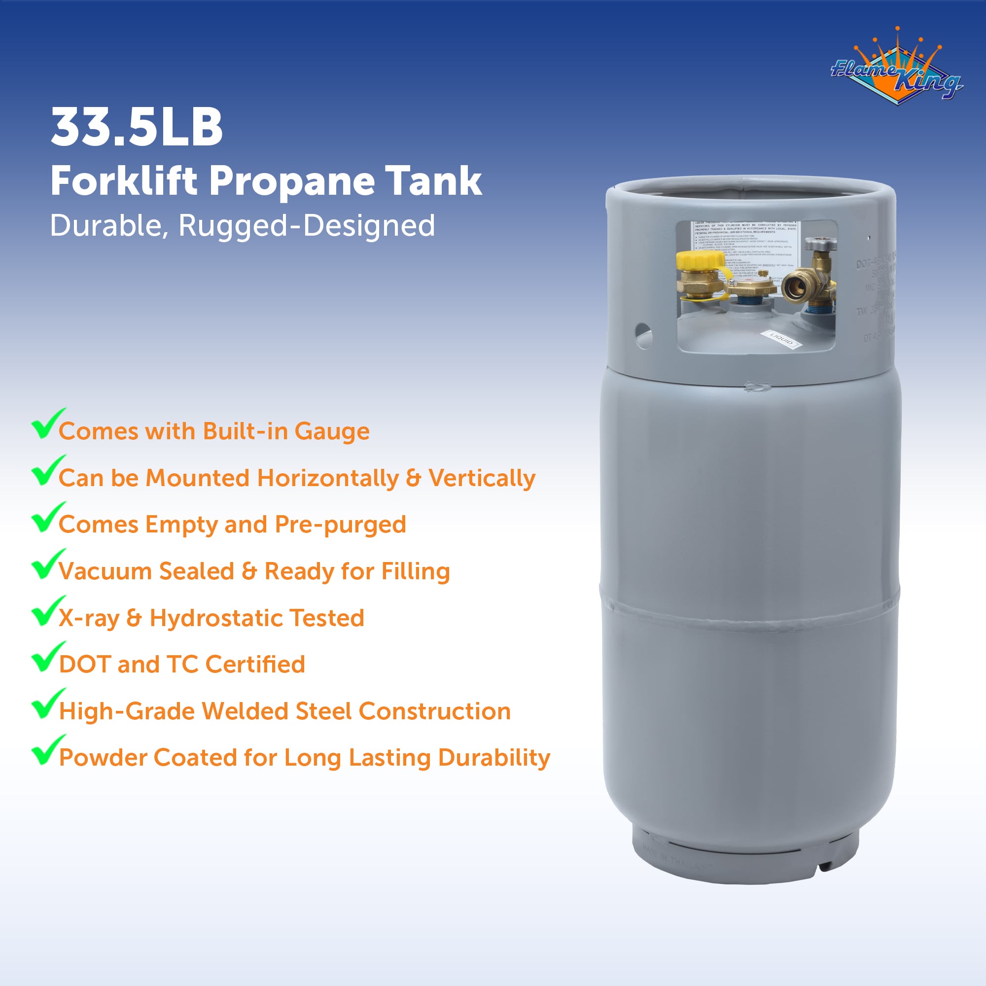 Flame King YSN335 Propane-Tanks-Accy - View #2