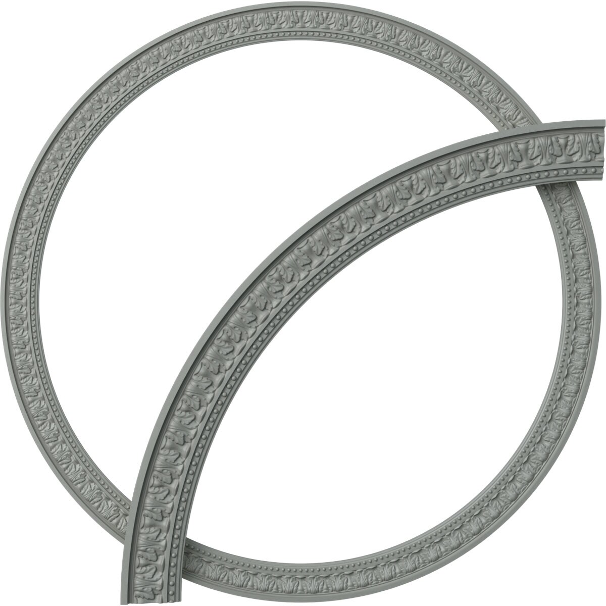 Ekena Millwork CR70PM Palmetto 4.25-Inches x 71.25-Inches Quarter Polyurethane Ceiling Ring