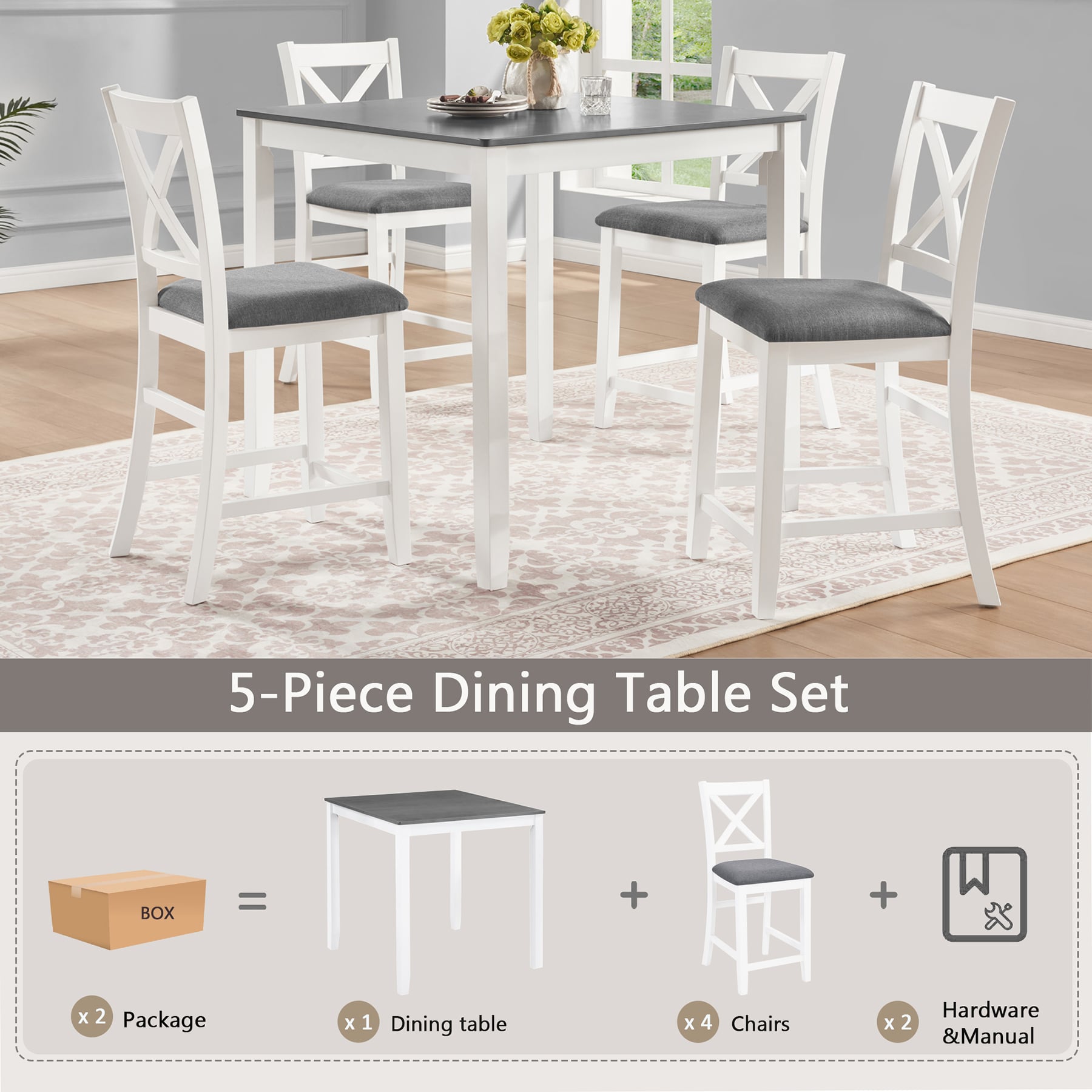 SINOFURN SYA330204WD Dining-Sets - View #11