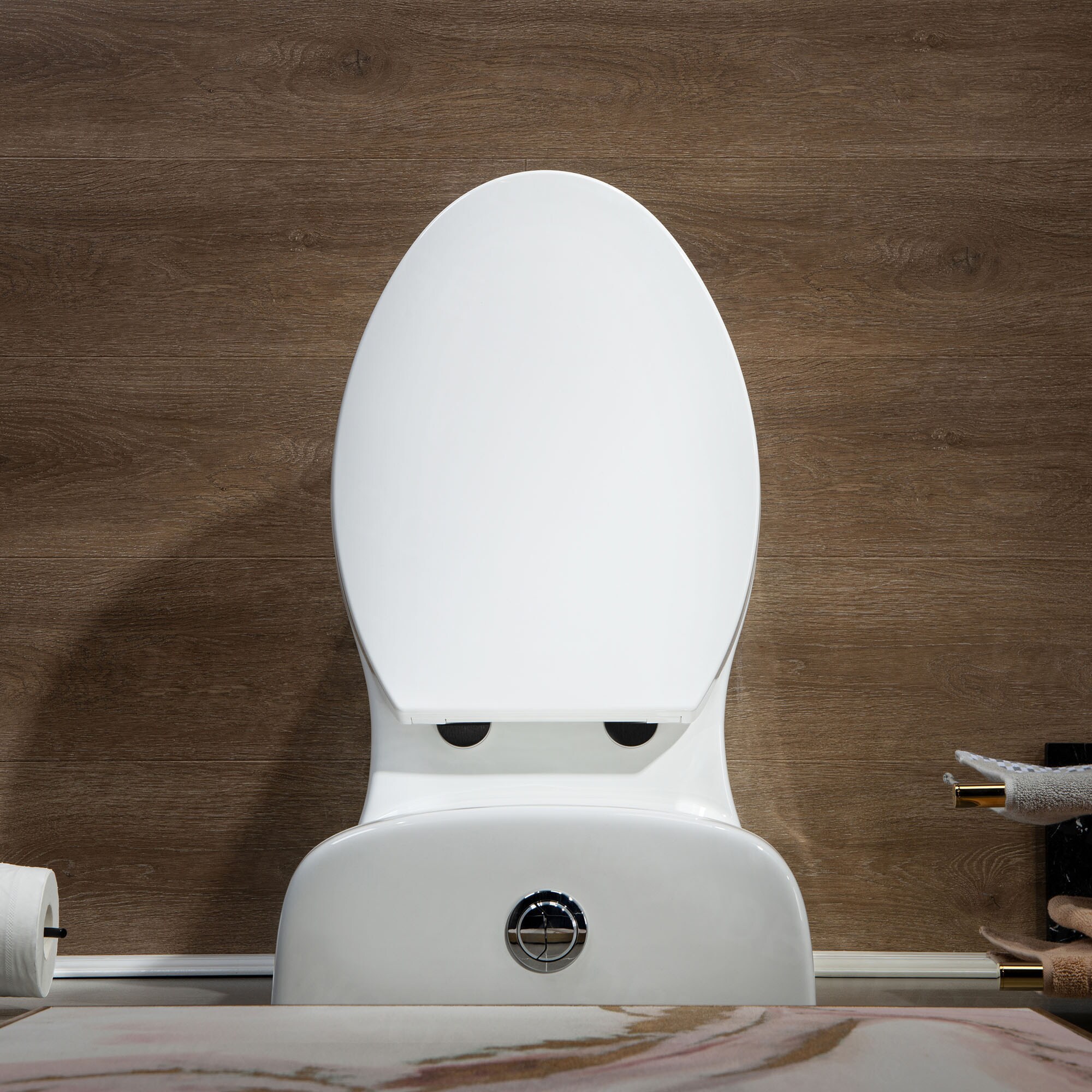 ᐅ【WOODBRIDGE B0930S Smart Bidet Toilet with 1.28 GPF Dua Flush