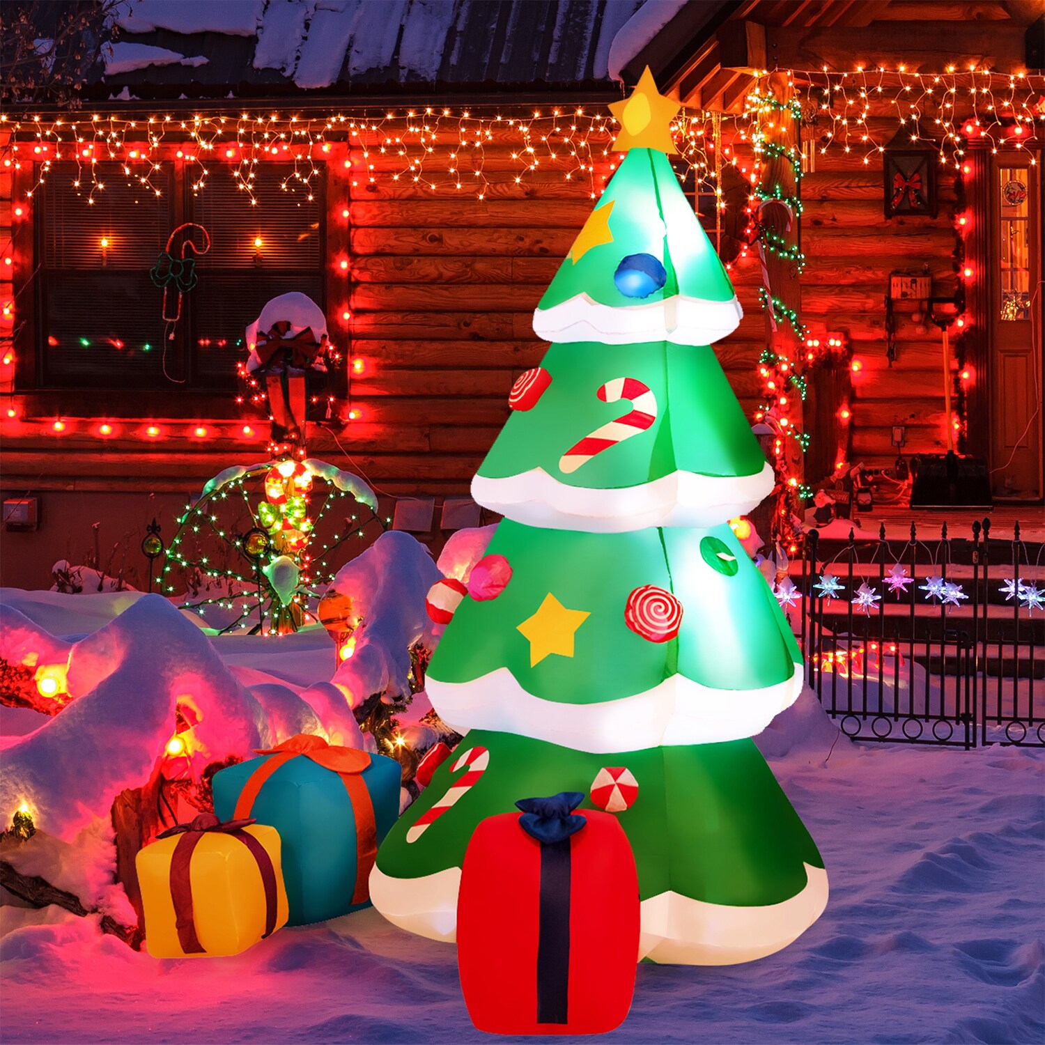 WELLFOR HYZ22758US Christmas-Inflatables - View #9