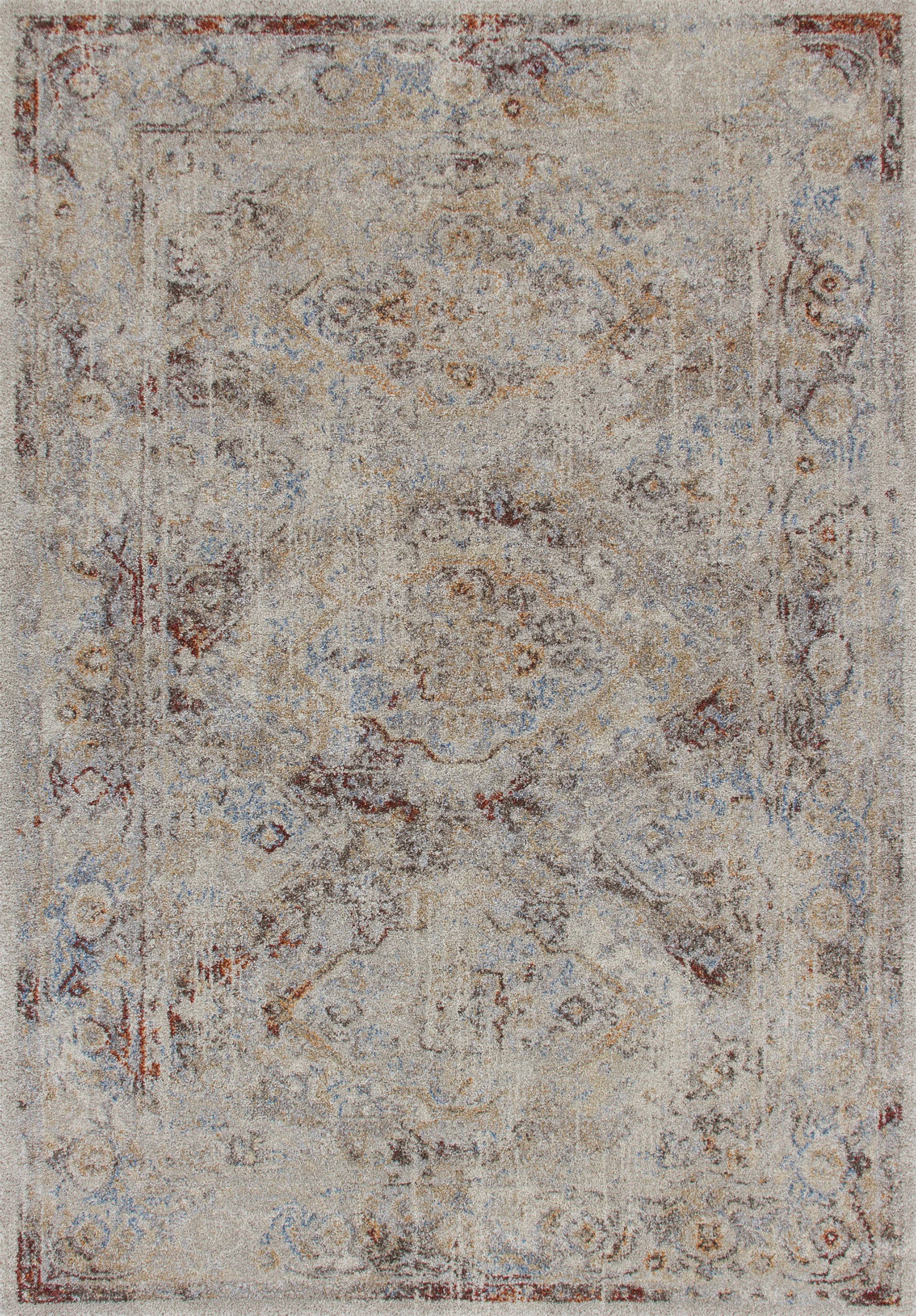 Addison Rugs ATO31MU3X5 Tobin 3 X 5 (ft) Indoor Distressed/Overdyed Vintage Area Rug