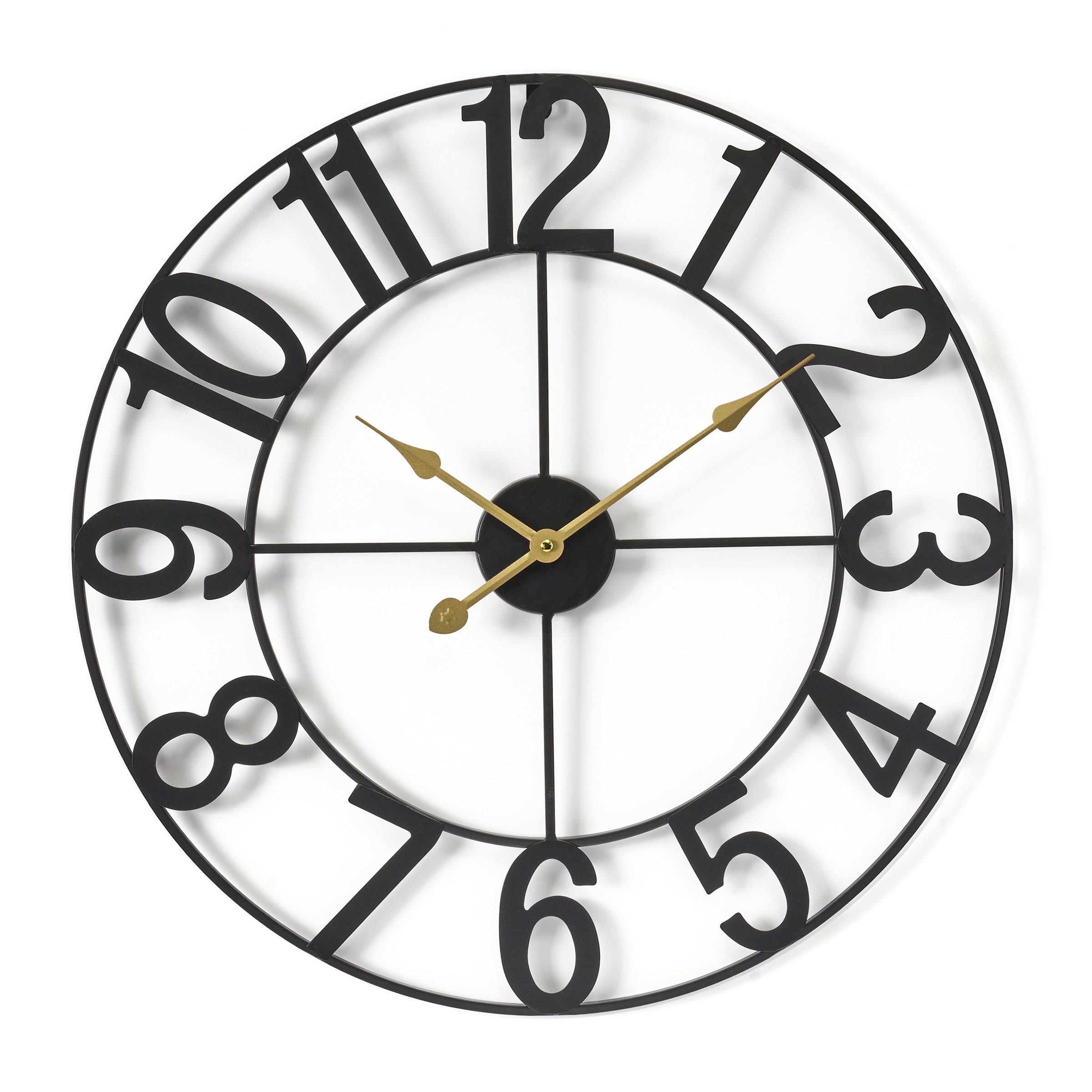 SORBUS  Large Wall Clock for Living Room Decor Numeral Wall Clock for Kitchen 16 inch Wall Clock Decorative