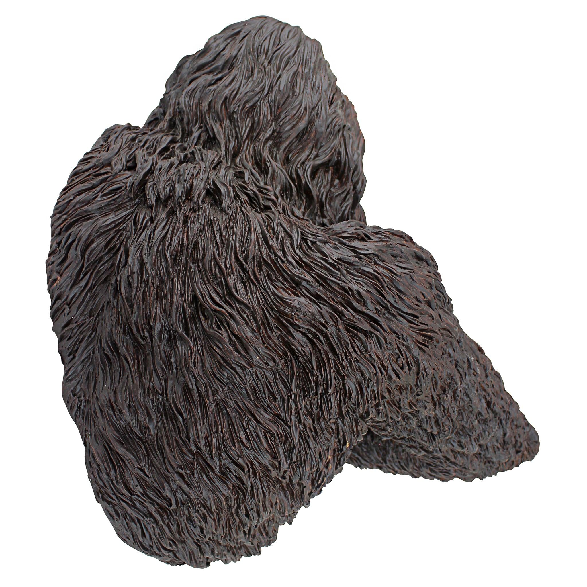 Design Toscano Bigfoot The Garden Yeti Statue, Brown, Large