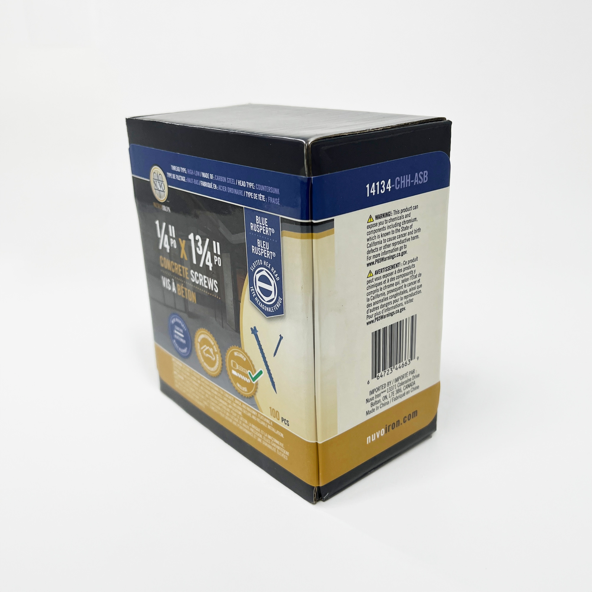 Nuvo Iron 14134-CHH-ASB Drywall-Anchors - View #7