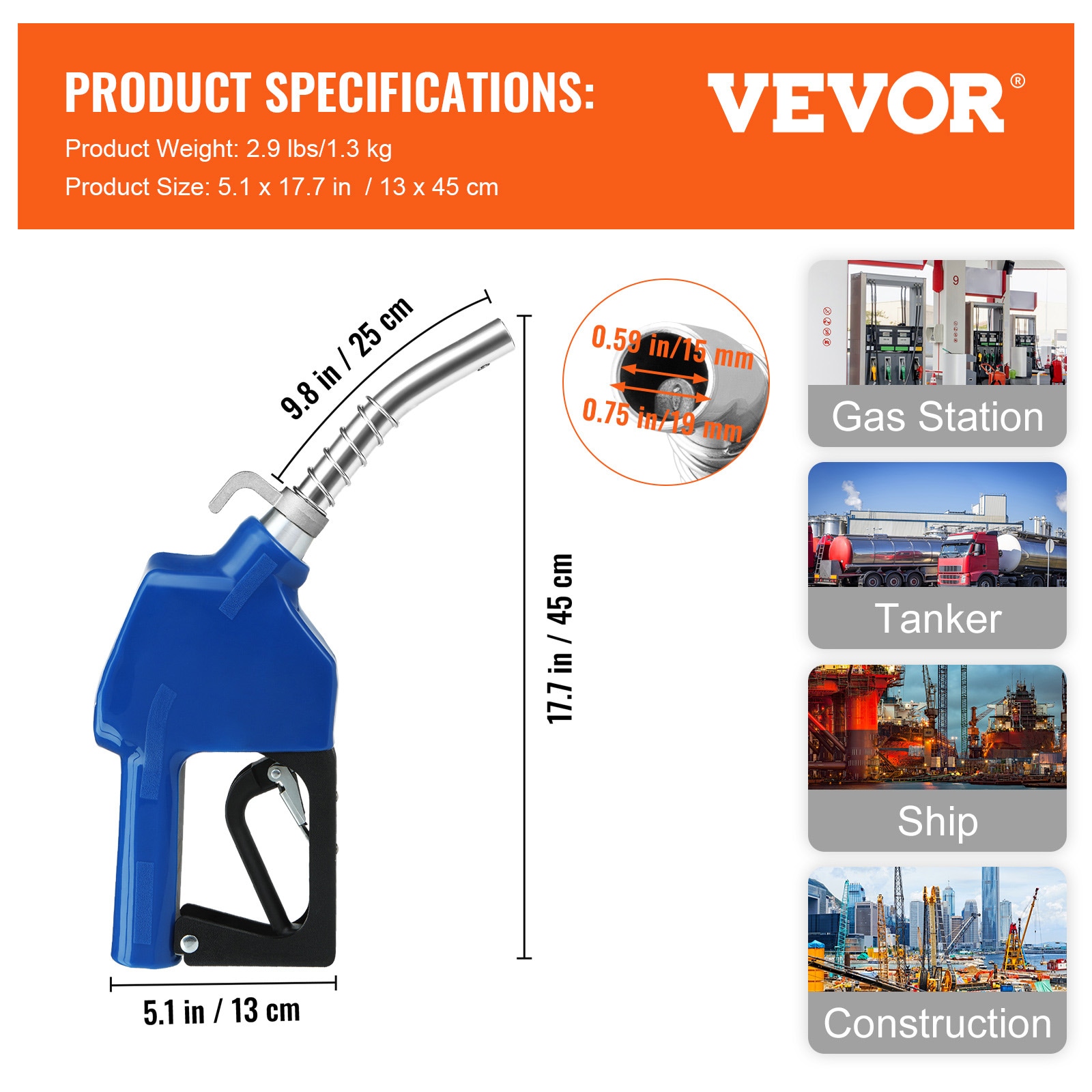 VEVOR JYQLBDDWC19MM31AXV0 Miscellaneous-Pe-Accessories - View #8