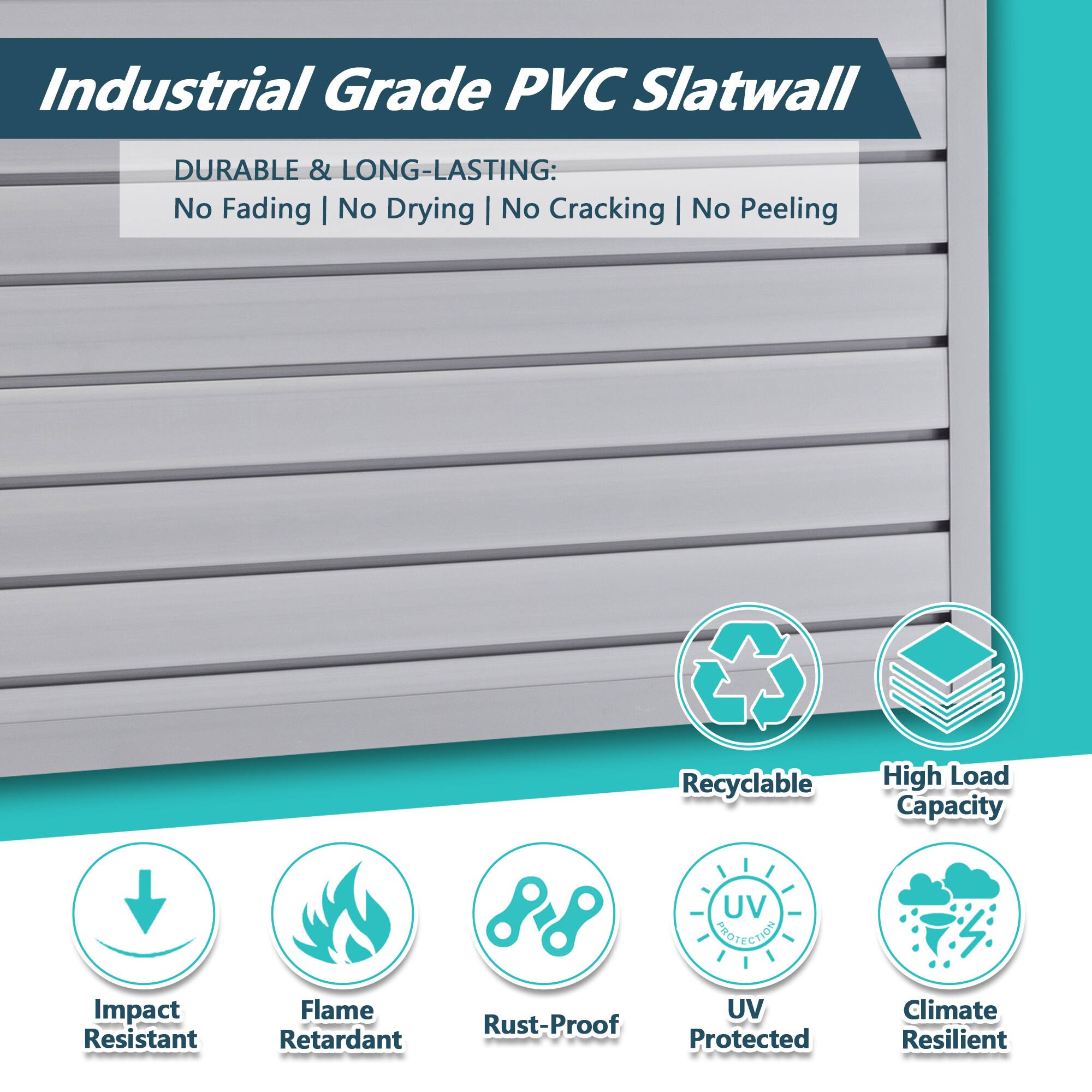 Tatayosi JJ-2P286708 Garage-Storage-Rail-Sys-Acc - View #3