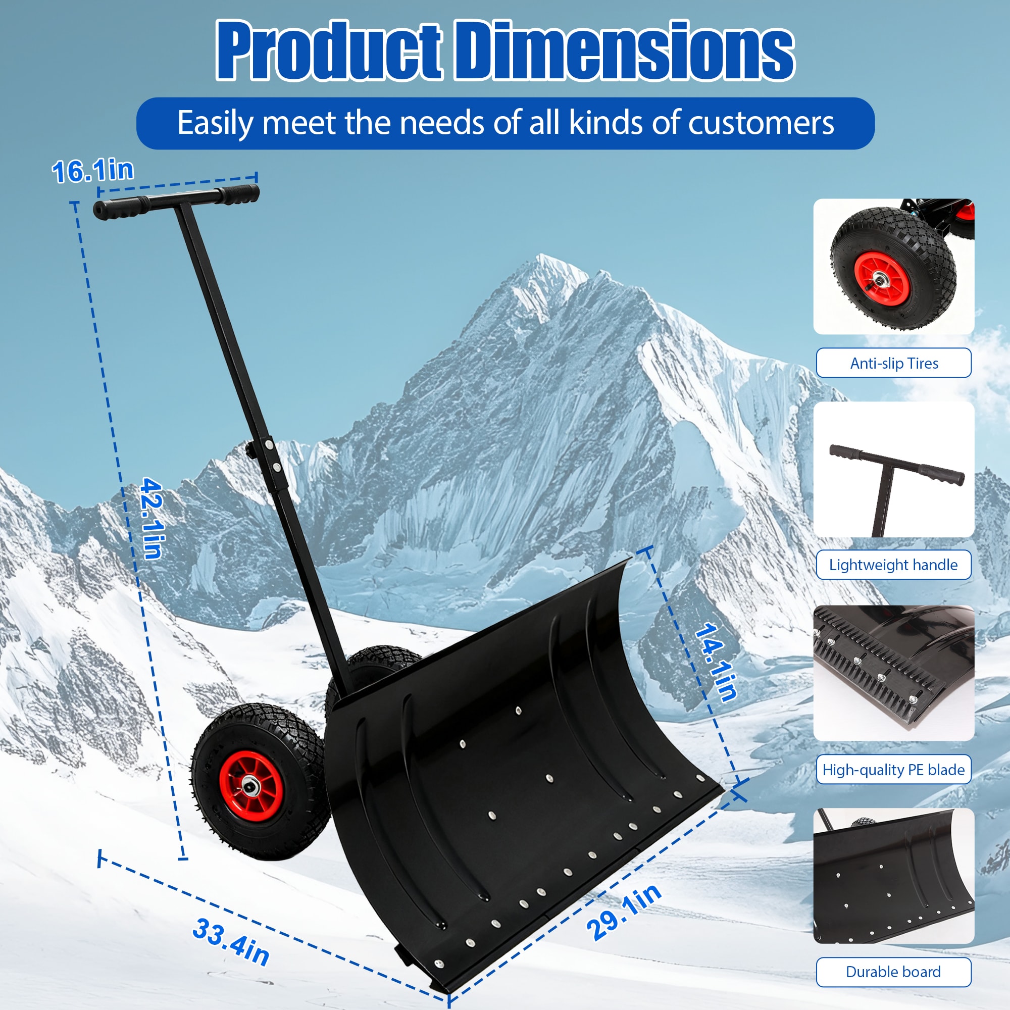 Tatayosi RY-2P362635 Snow-Shovels - View #2