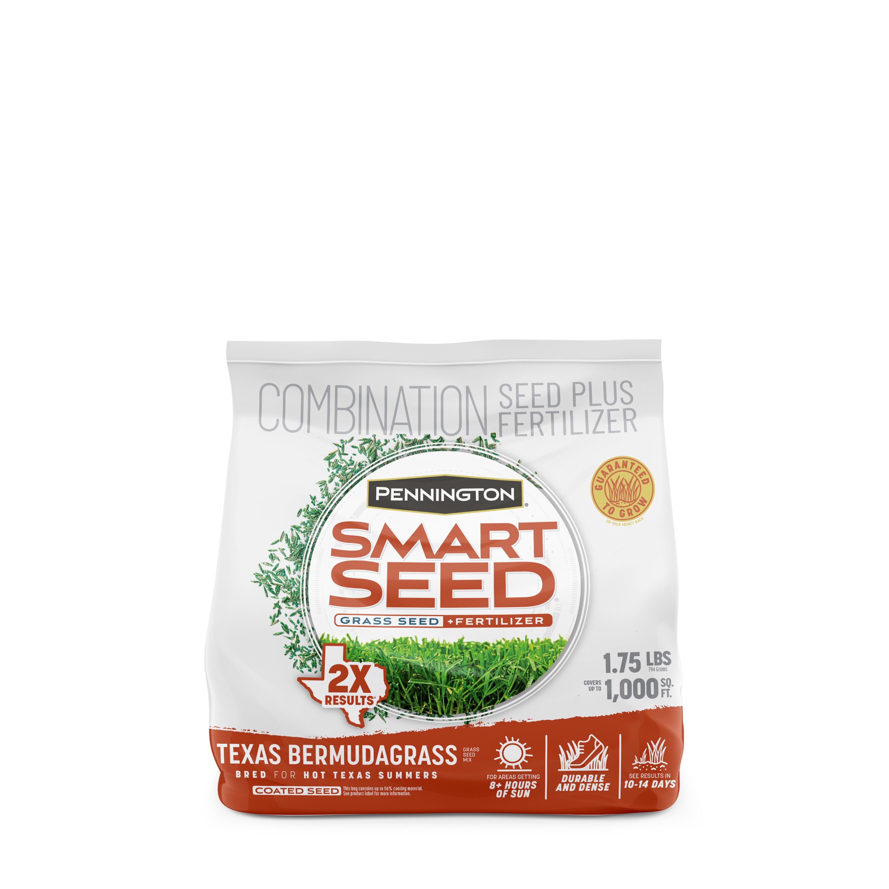 Pennington 100543736 Smart Seed Texas 1.75-lb Bermuda Grass Seed
