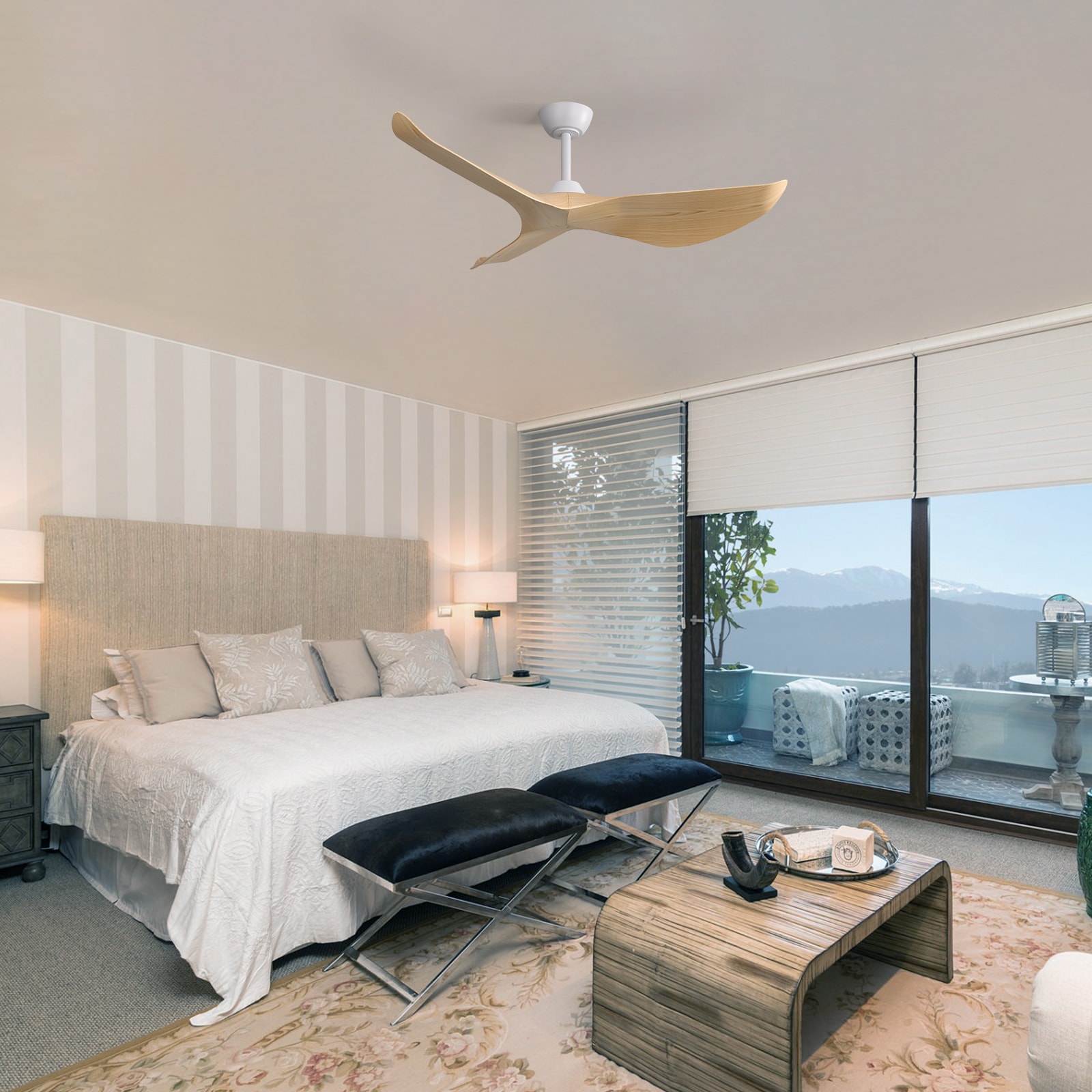 Sofucor L-52K037-WH-WDQMW60W Ceiling-Fans - View #3