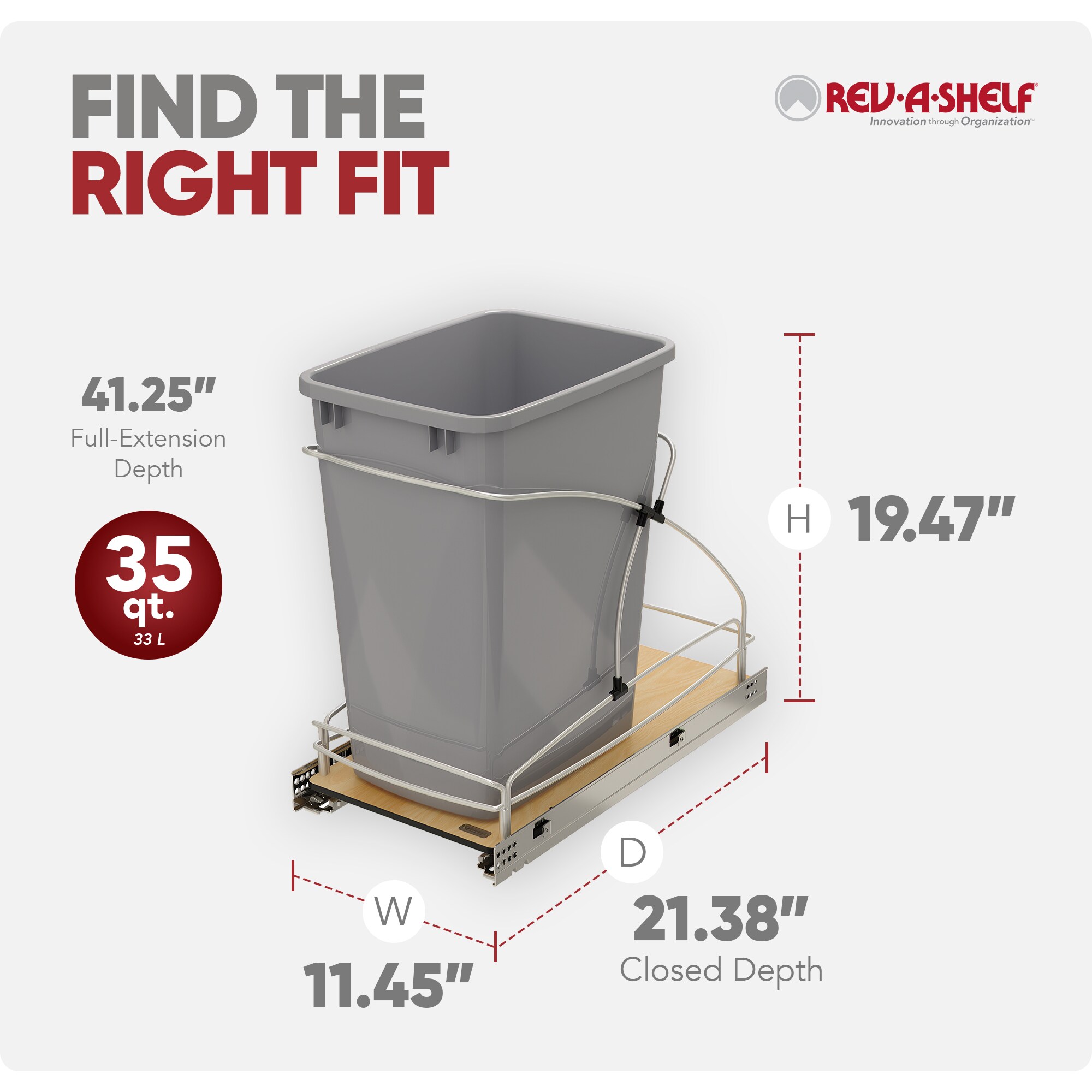 Rev-A-Shelf 54WC-1535SC-17-1 m031725 - View #3