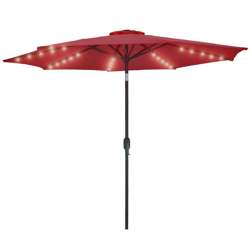  LS-ELG-9FT-RED Umbrellas-2 - View #3