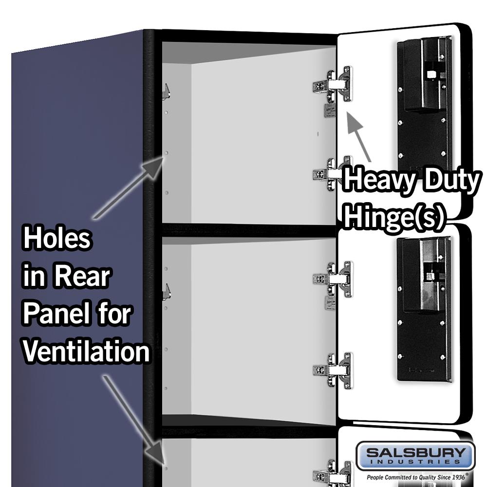 SALSBURY INDUSTRIES 35151BLU Storage-Lockers - View #4