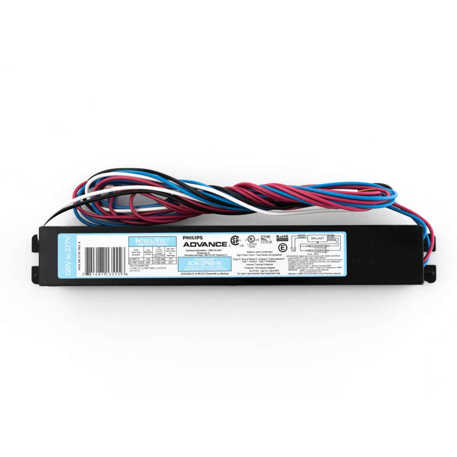  Advance T12 Electronic Lamp Ballast - 1 Count Pack for Fluorescent Lighting