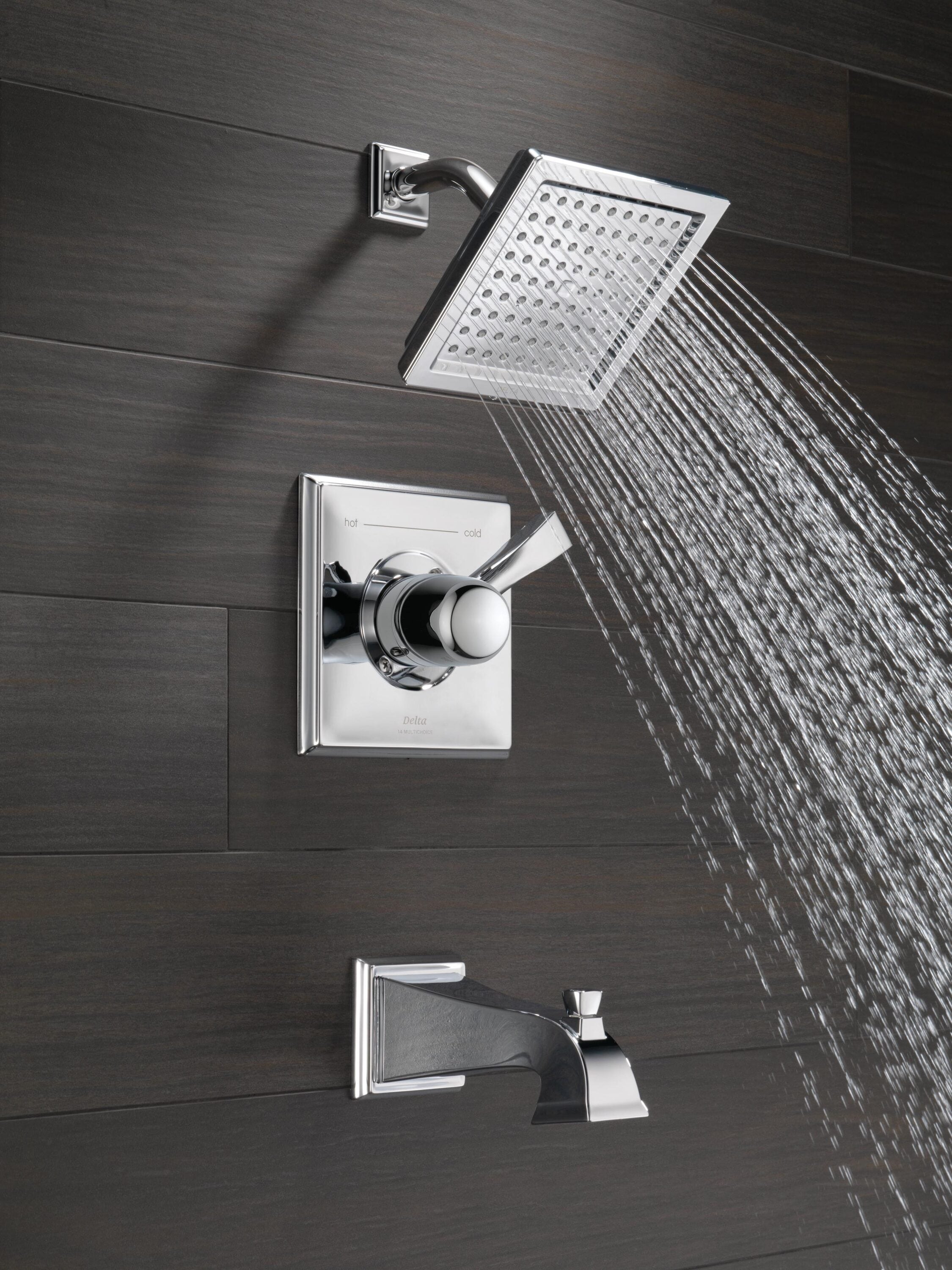 Delta T14451-WE Tub-Shower-Faucets - View #2