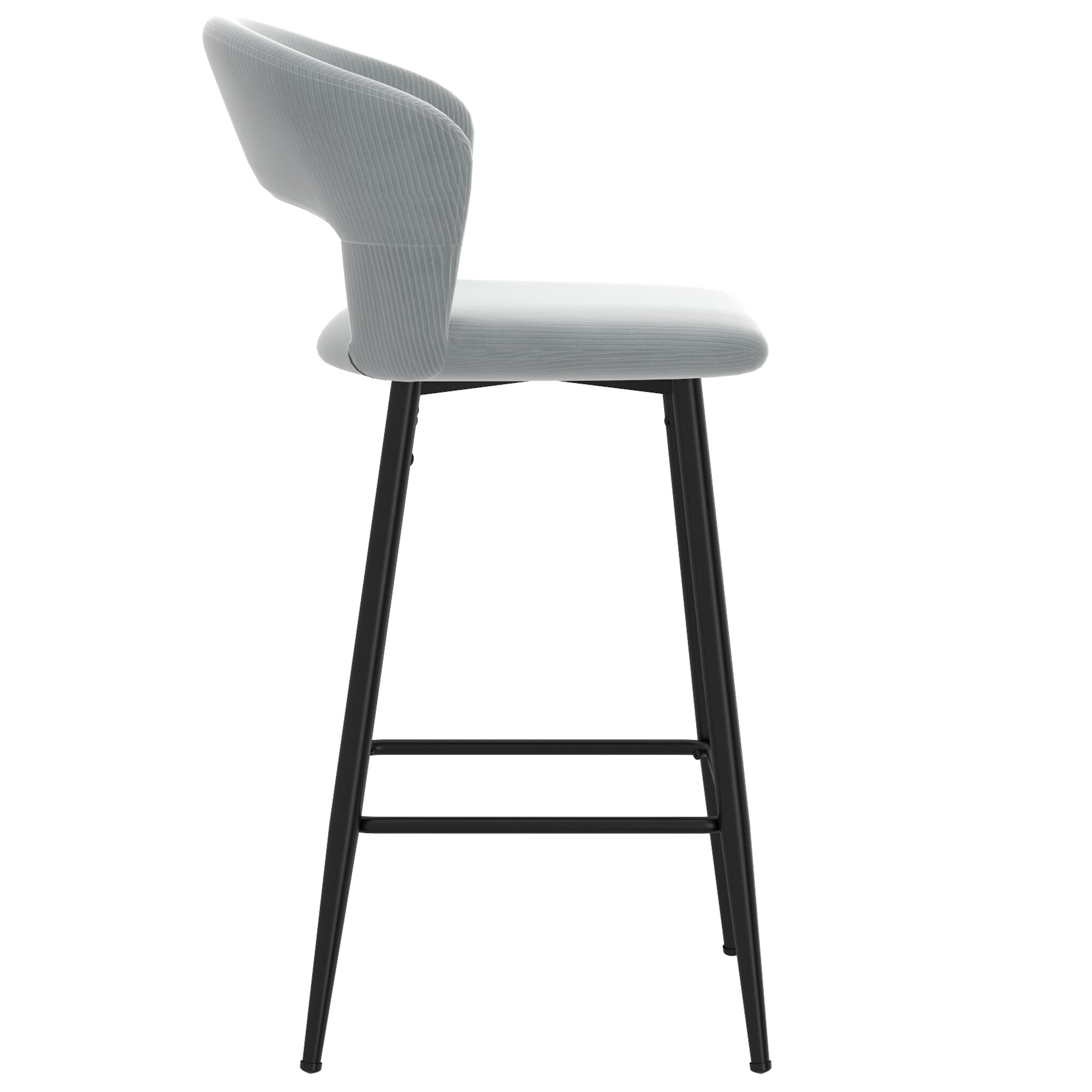 Worldwide Homefurnishings 203-532LGY stools - View #3