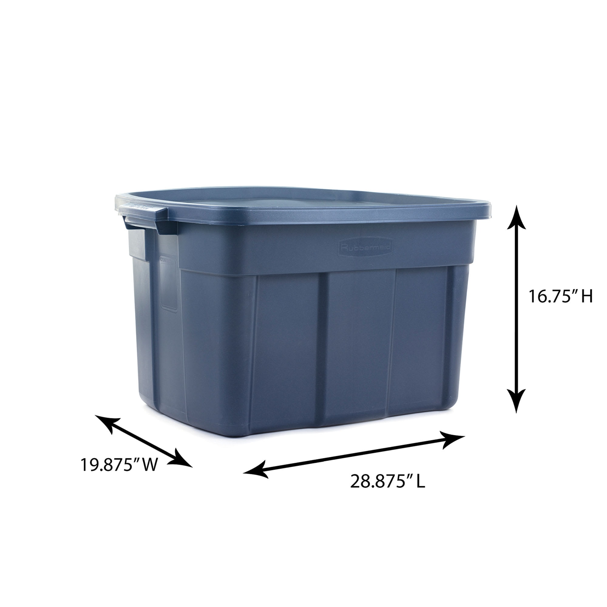 Rubbermaid 245392 Plastic-Storage-Totes - View #3