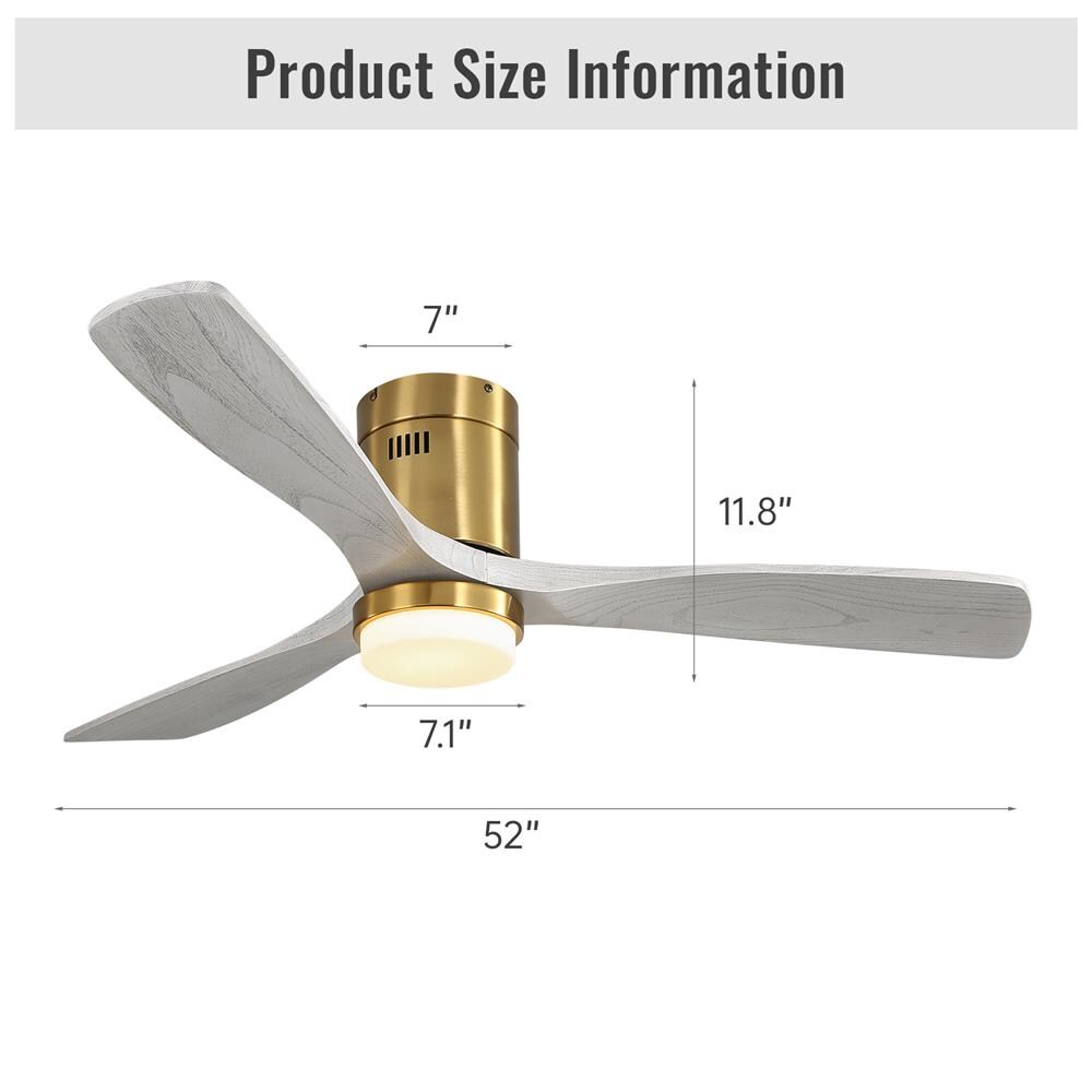 Sofucor LW-52144-BG-SX Ceiling-Fans - View #8