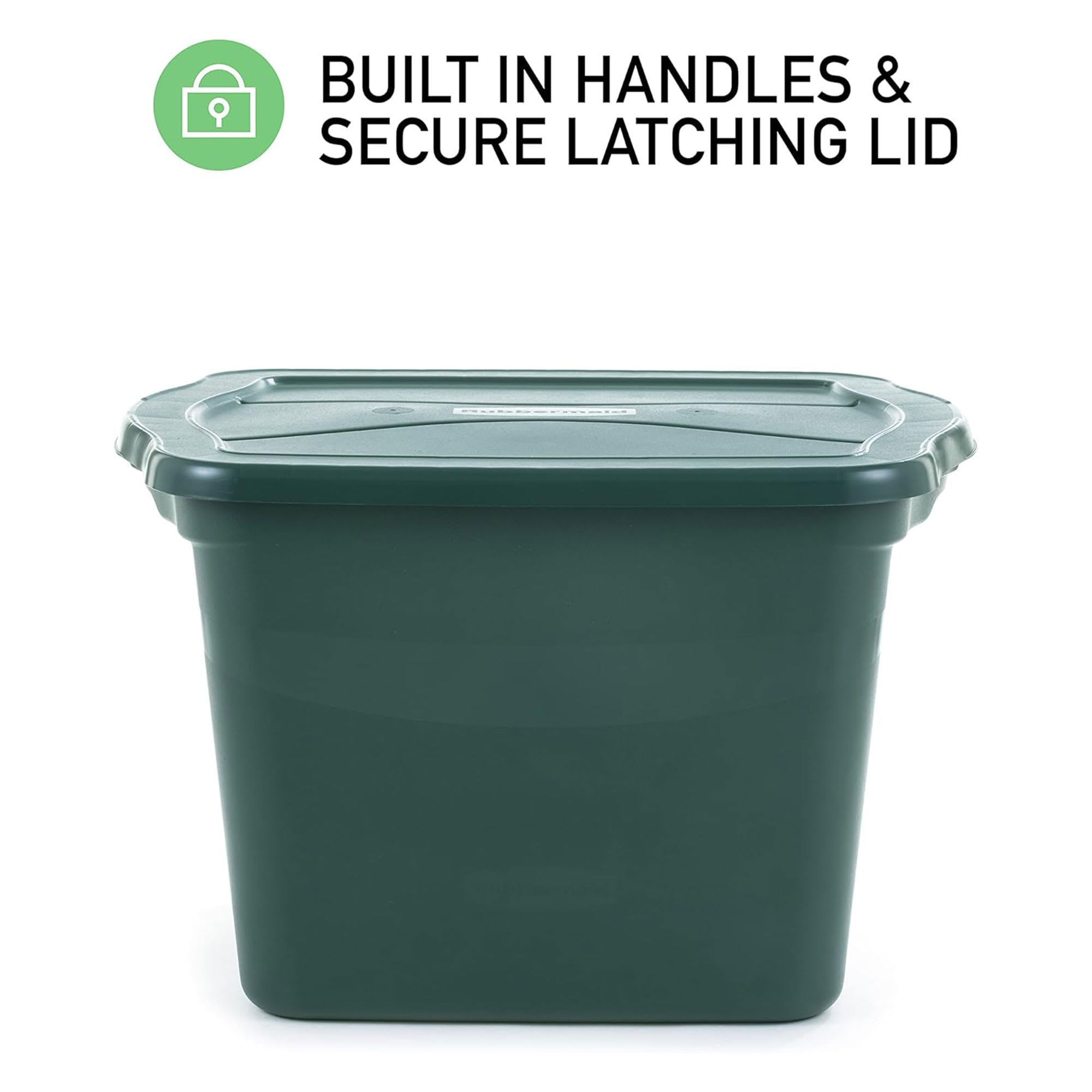 Rubbermaid 411884 Plastic-Storage-Totes - View #3