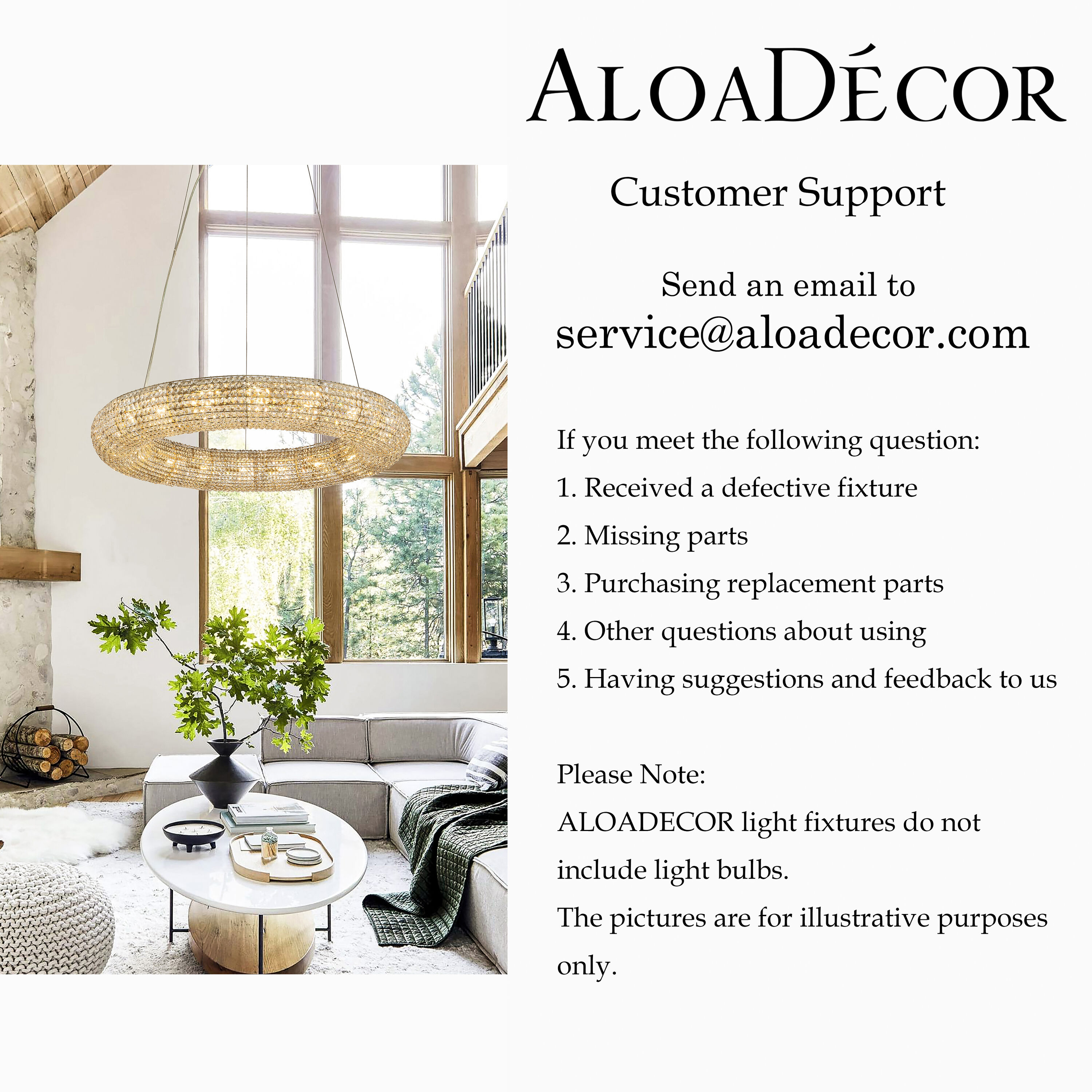 AloaDecor Lighting L7084D10507A b090015 - View #10