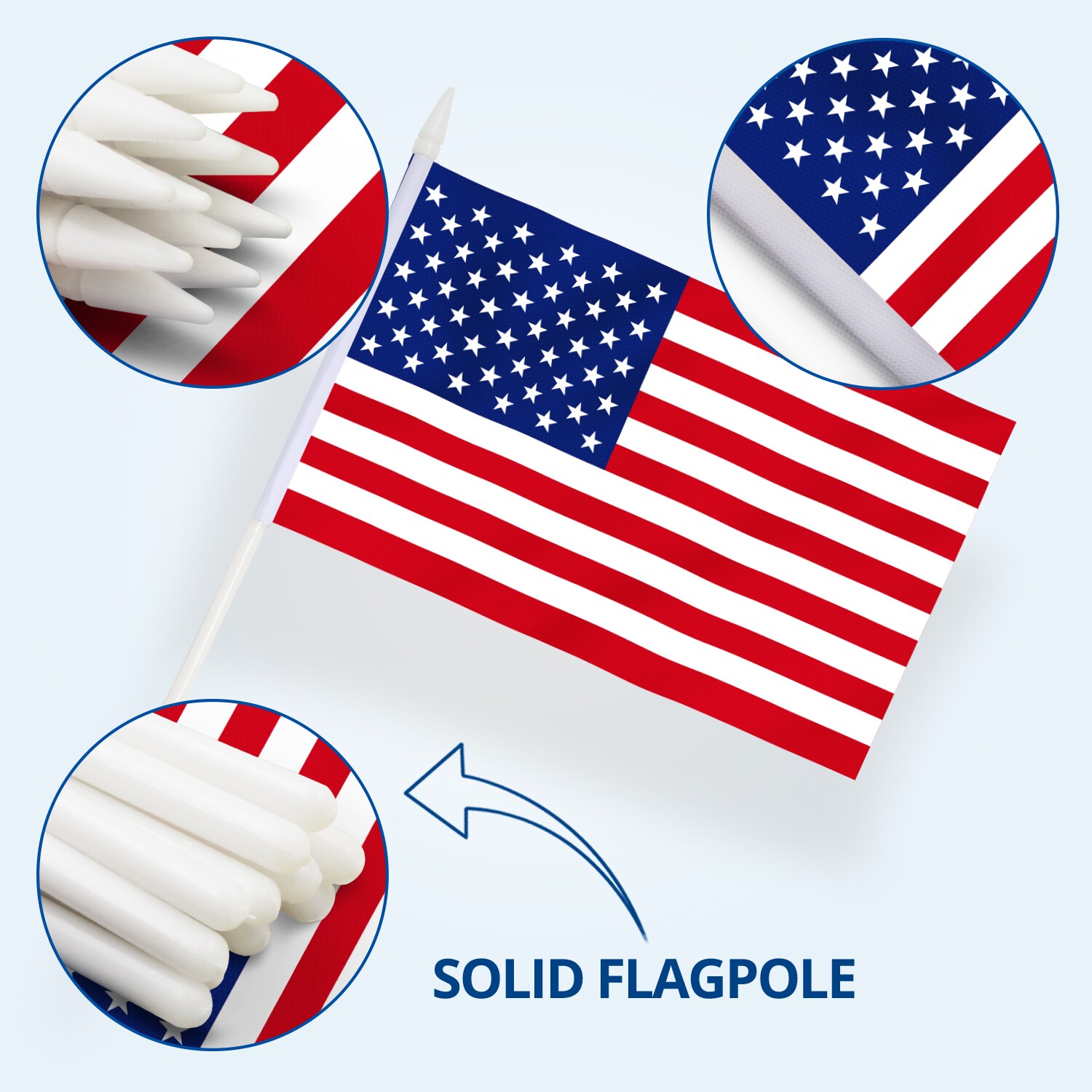 Anley A.FLAG.US.5X8.12PC Decorative-Banner-Flags - View #4