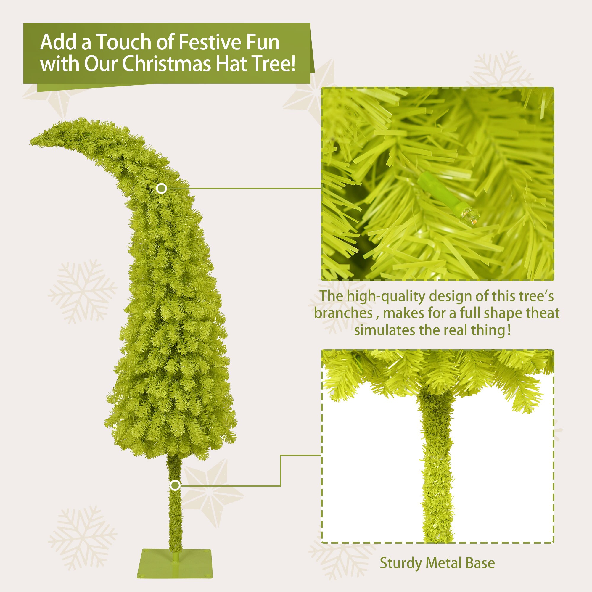 ModernLuxe L3P-N710P181624J Artificial-Christmas-Trees - View #5