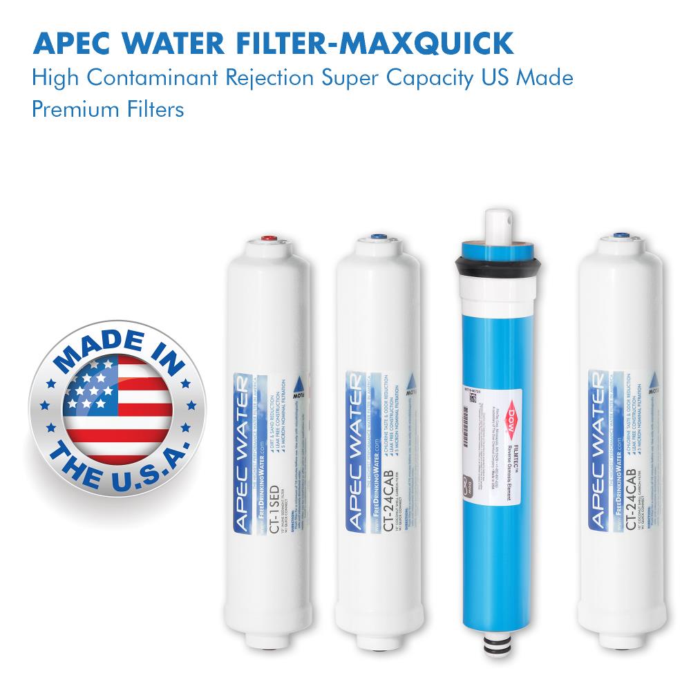APEC Water FILTER-MAXQUICK Replacement-Water-Filters-Cartridges - View #3