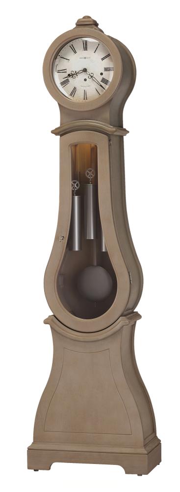 Howard Miller Anastasia Floor Clock - 93rd Anniversary Edition - Aged Grey Wood - Arch Shape - Grandfather Clock - Key-wound - Indoor - Floor -  611278