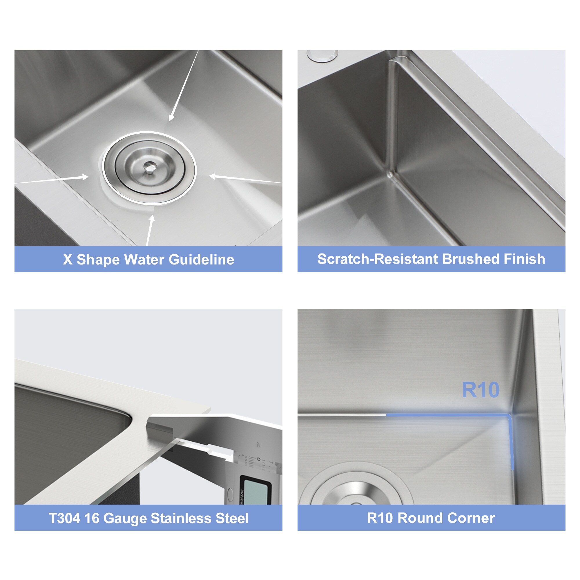 YERIVA DJGA311136 Kitchen-Sinks - View #8
