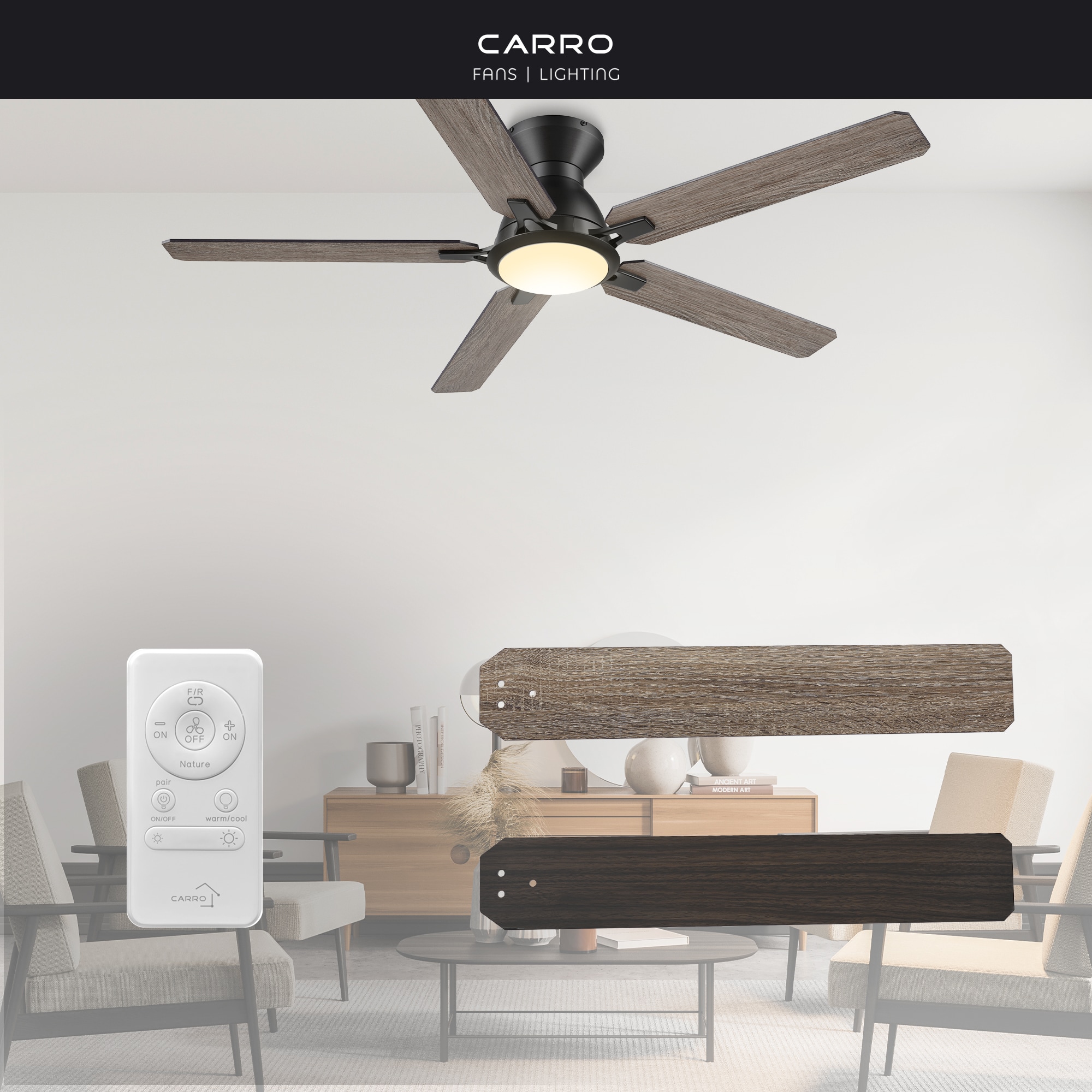 CARRO USA LYDC525J-L11-BG-1-FM Ceiling-Fans - View #8