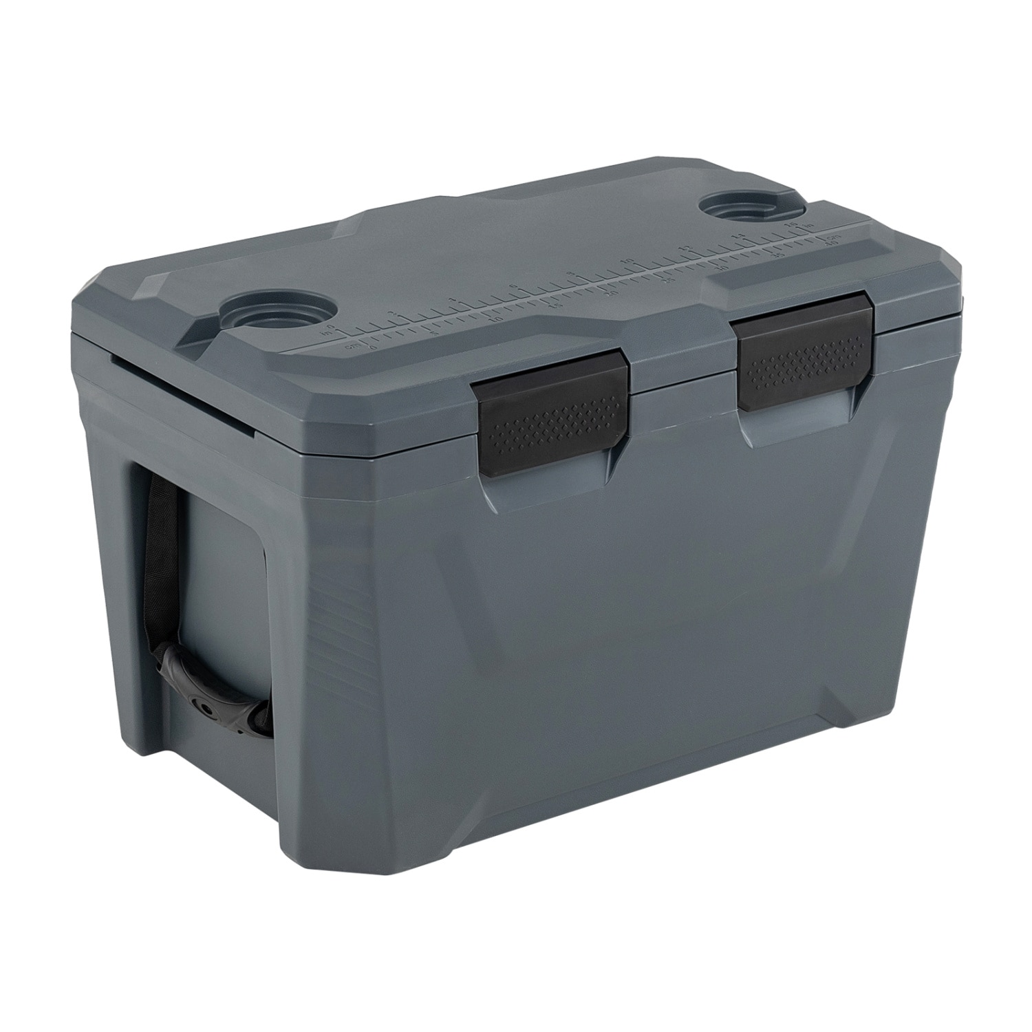Volenca - 37-Quart Hard Shell Insulated Portable Cooler with 3-Day Ice Retention Cup Holders Bott...