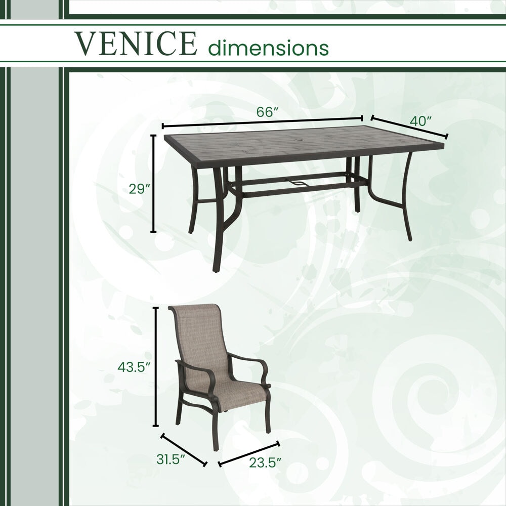 Hanover VENDN7PC Patio-Dining-Sets - View #3