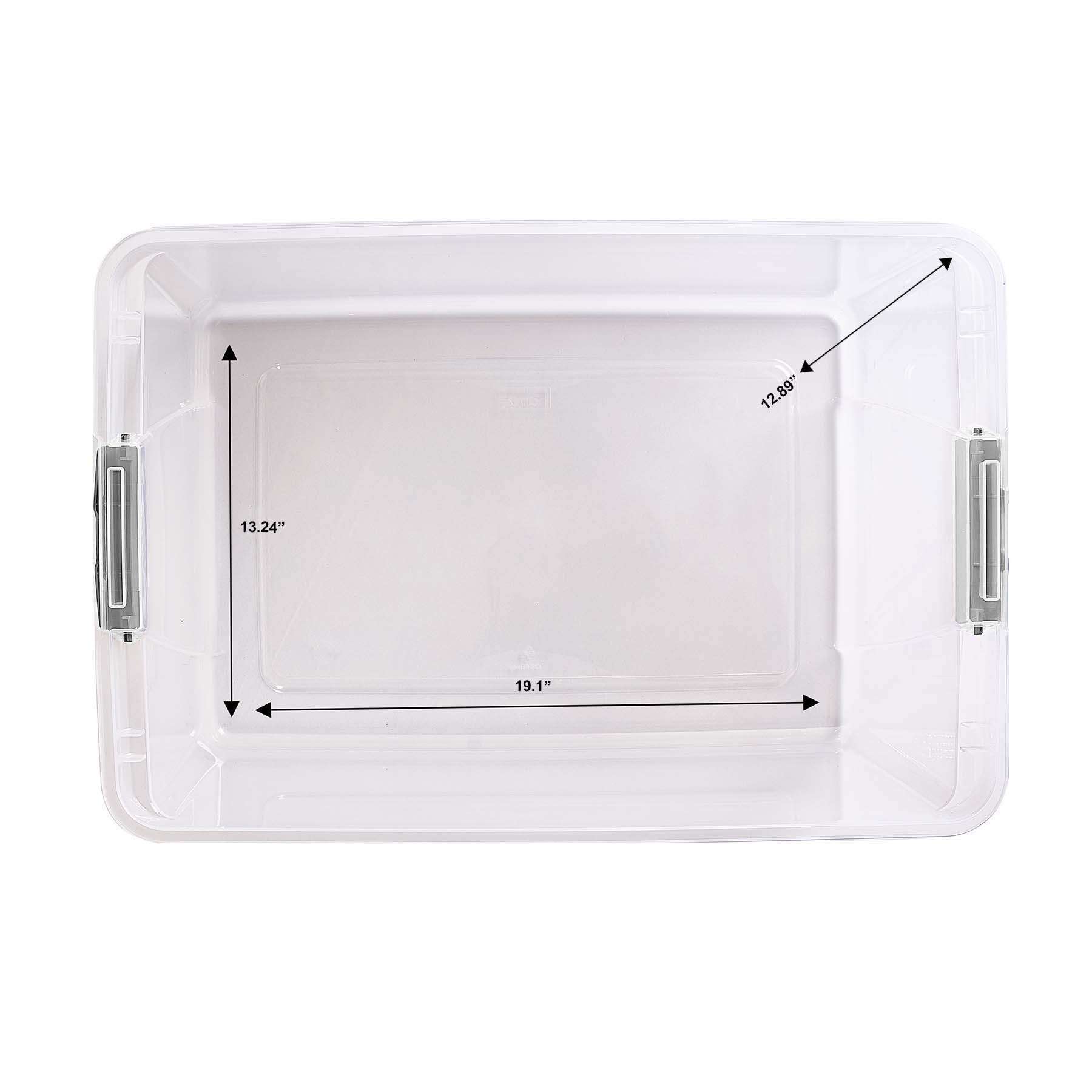 Homz Products 6 X 3364CLBLTS.02 Bins-Baskets - View #6