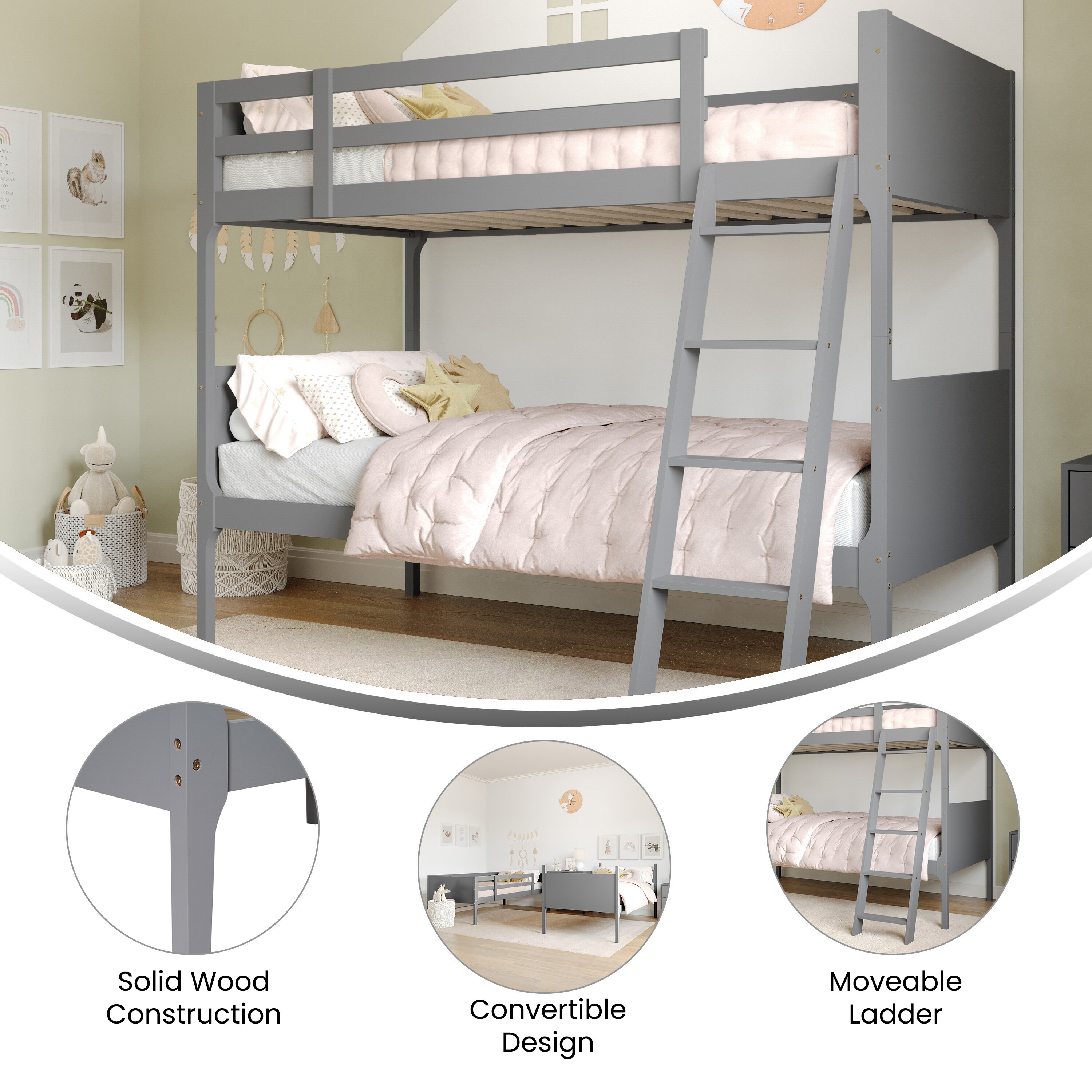 Flash Furniture 196861171727 Bunk-Beds - View #3