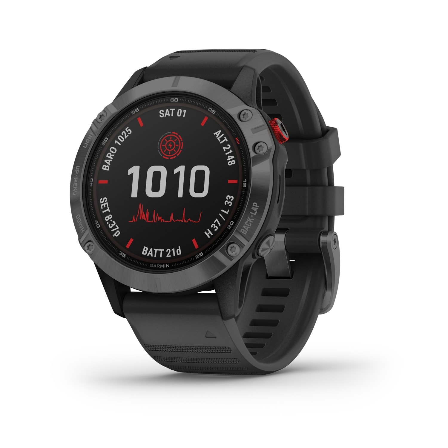 Garmin GRM0241014 F&#275;nix Fitness Tracker Step Counter, Heart Rate Monitor and Gps Enabled