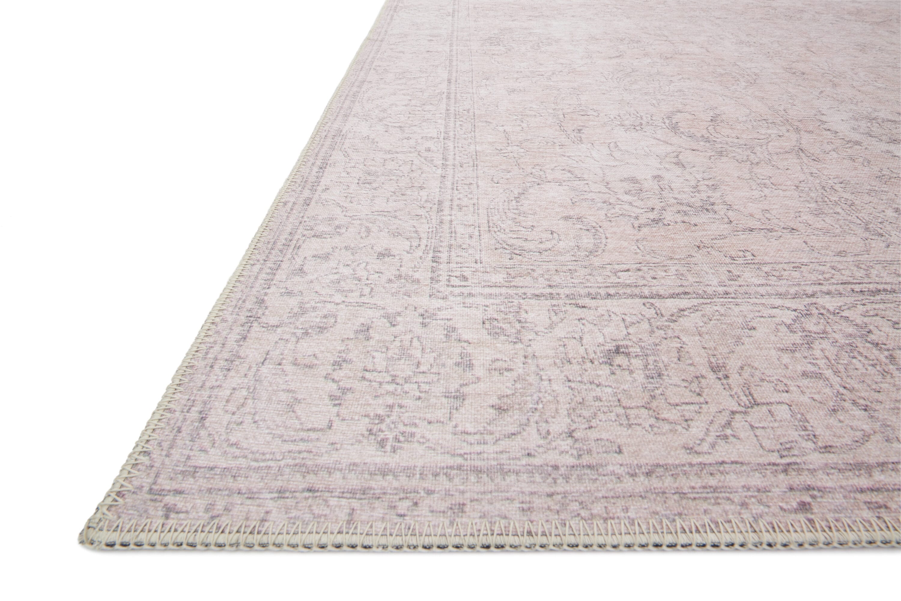Gray Hand-Knotted Oriental Synthetic Area Rug