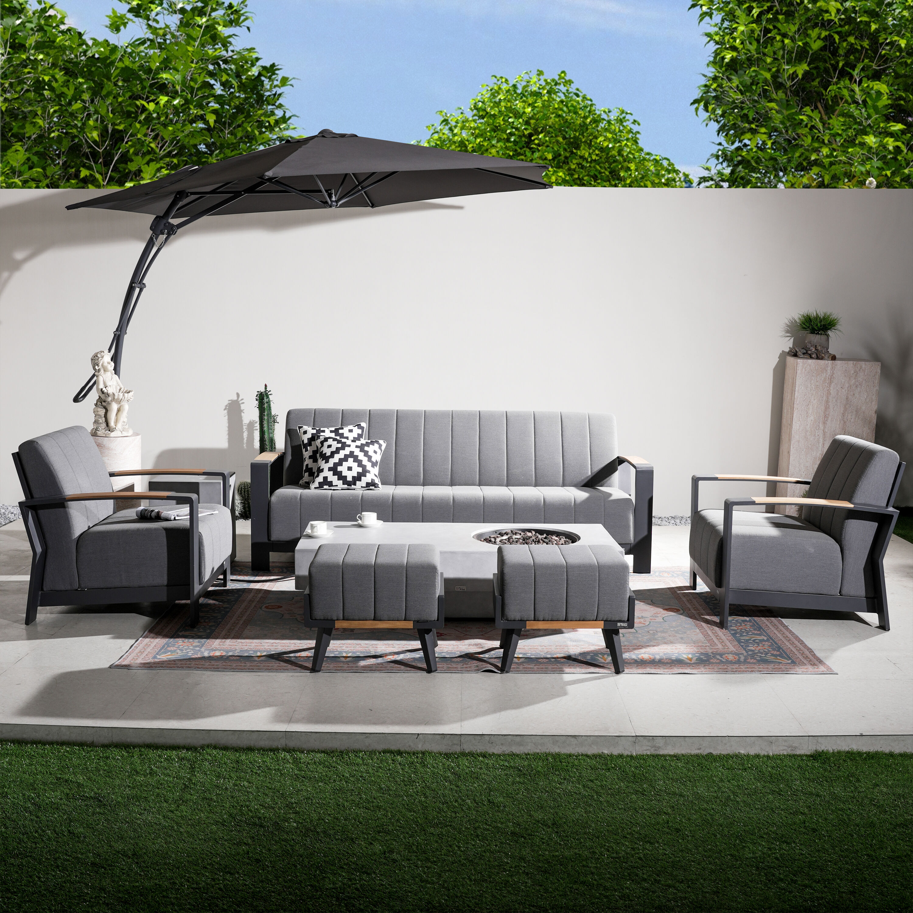 Direct Wicker DWG-2355SCTSFT&23TA Patio-Conversation-Sets - View #3