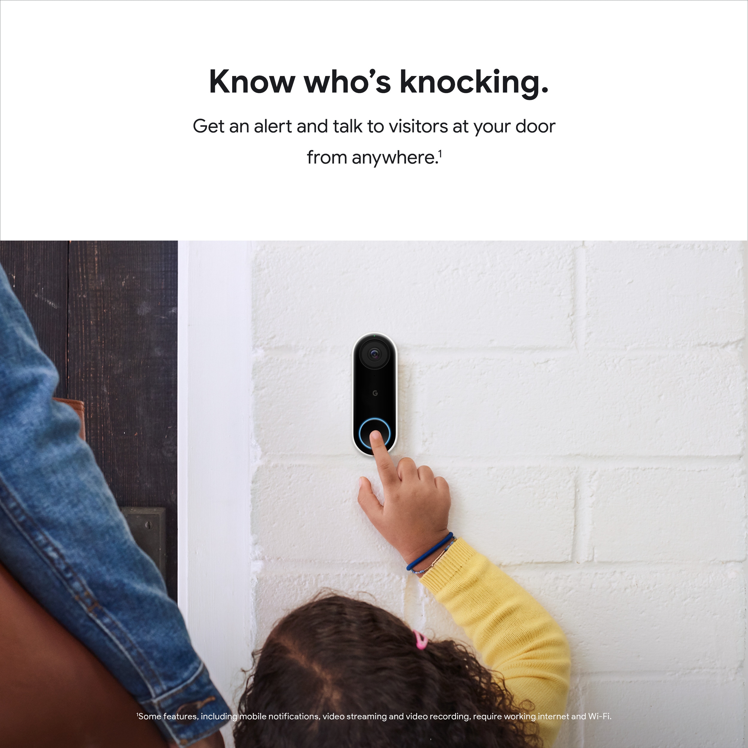 Google Nest Doorbell (battery), HDR Video and Night Vision