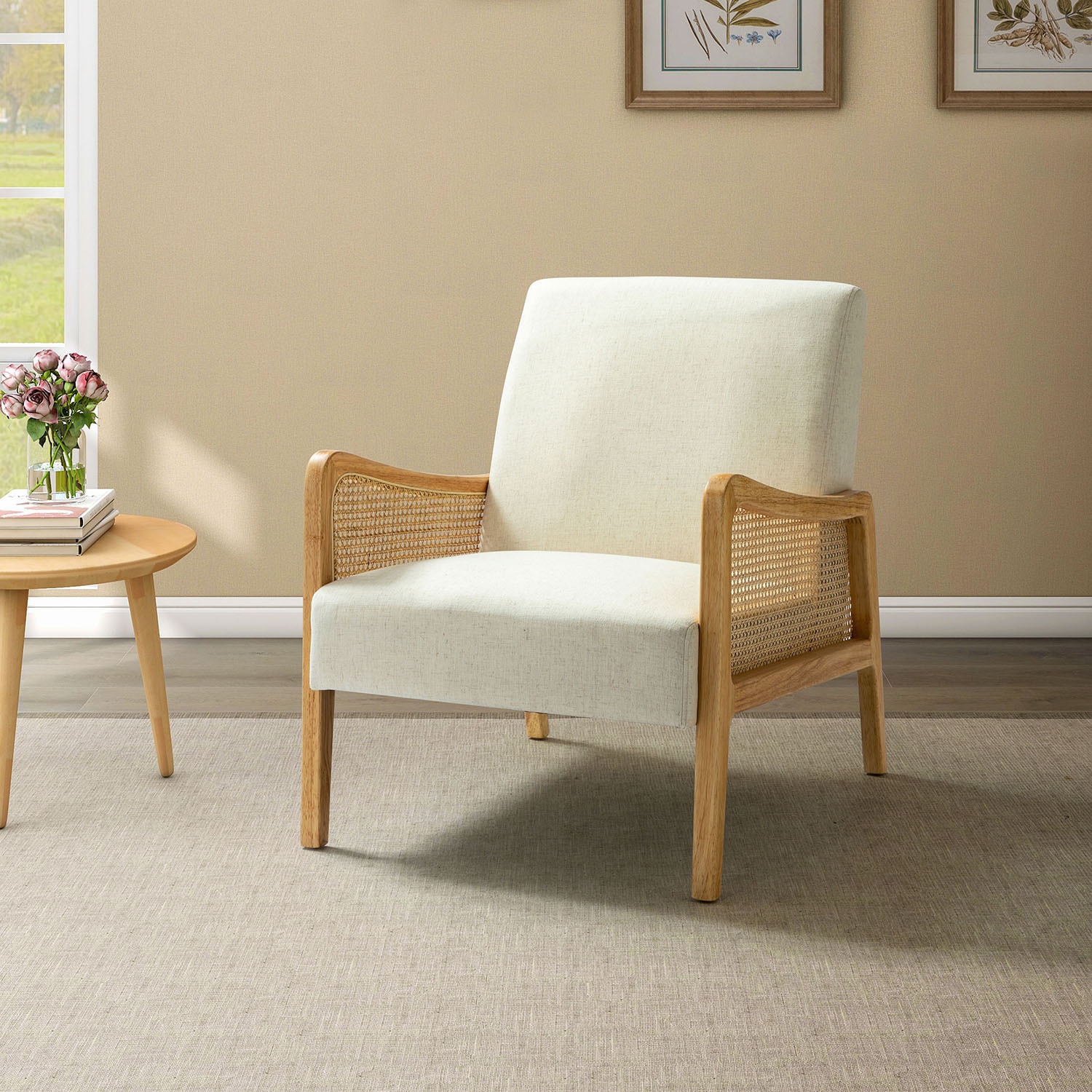 14 Karat Home CHS0461-LINEN chairs - View #2